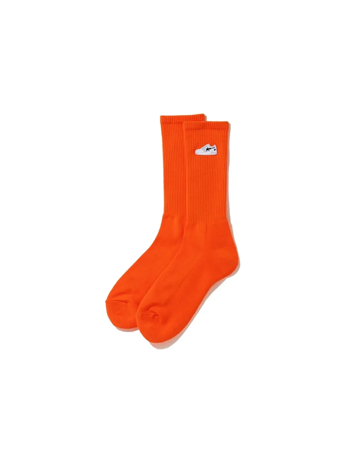 Мужские носки BAPE Bapesta One Point Socks — изображение 1 из 1, оранжевый