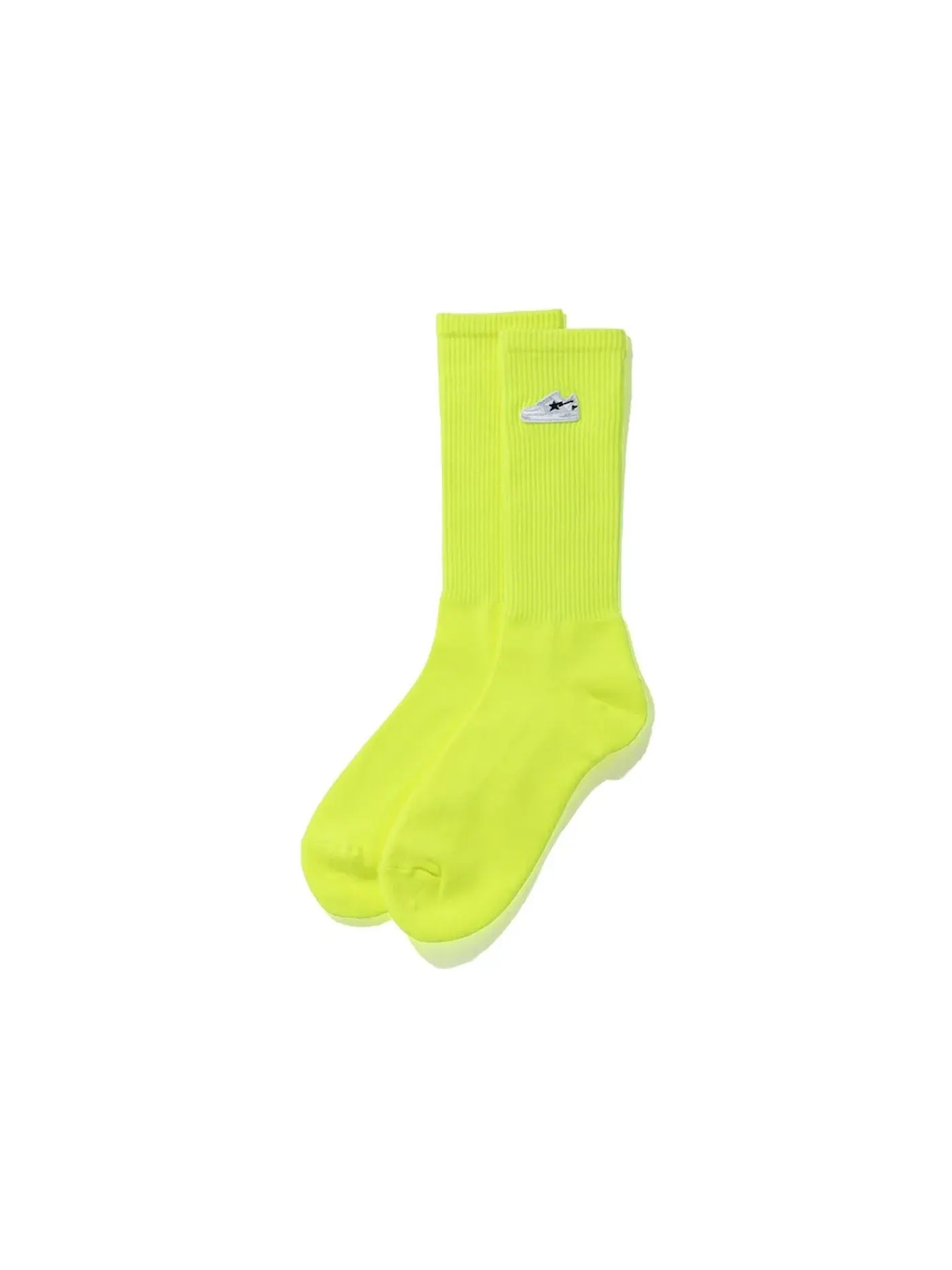 Мужские носки BAPE Bapesta One Point Socks — изображение 1 из 1, желтый