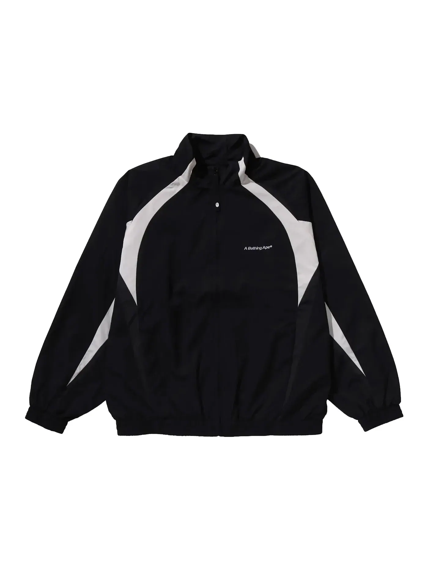 Мужская куртка из нейлона BAPE Bathing Ape Logo Black — изображение 1 из 2