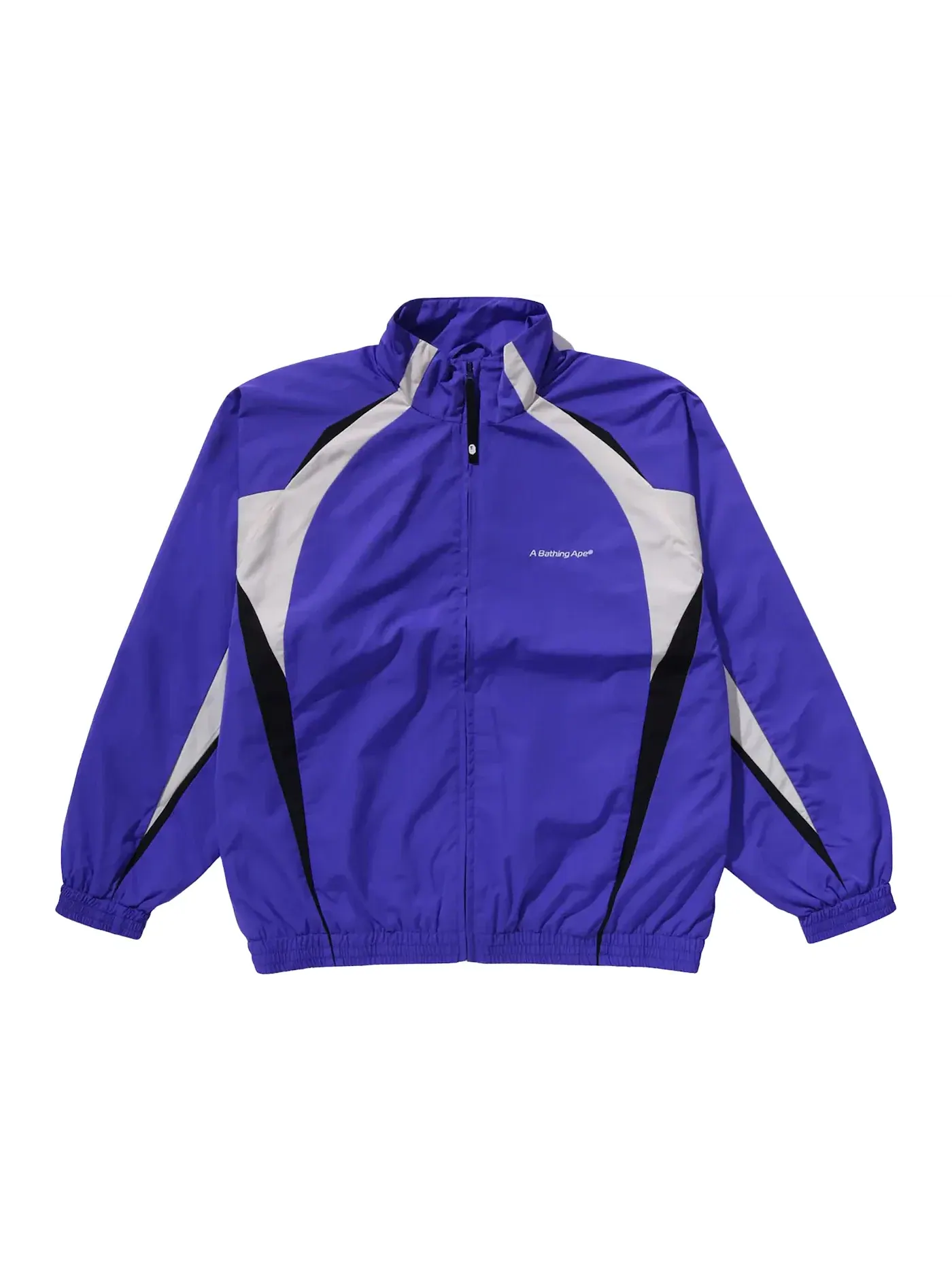 Мужская куртка из нейлона с логотипом BAPE Bathing Ape — изображение 1 из 2, фиолетовый