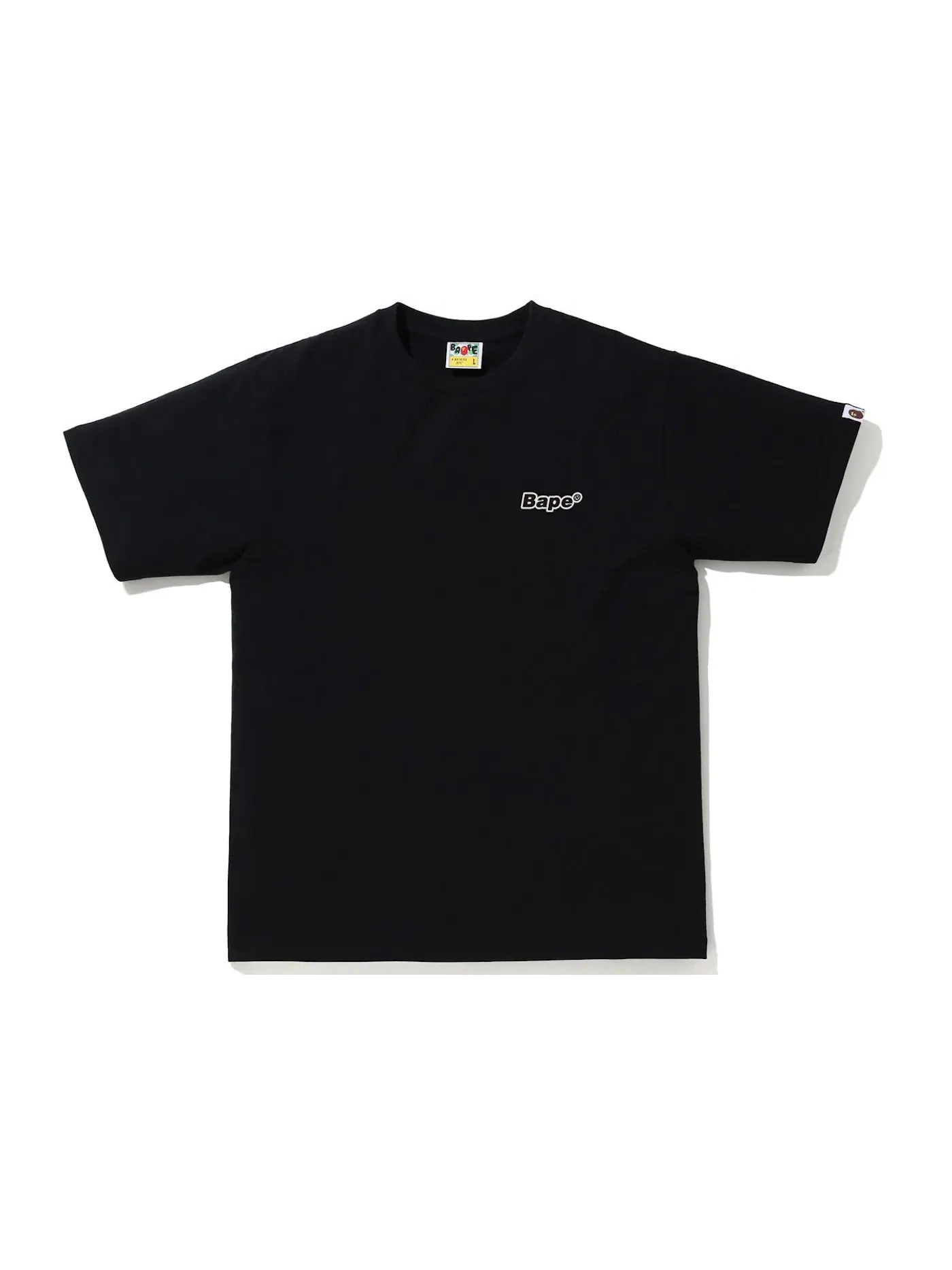 Мужская футболка с принтом BAPE Bicolor BAPE Graffiti Tee BAPE — изображение 2 из 2, черный