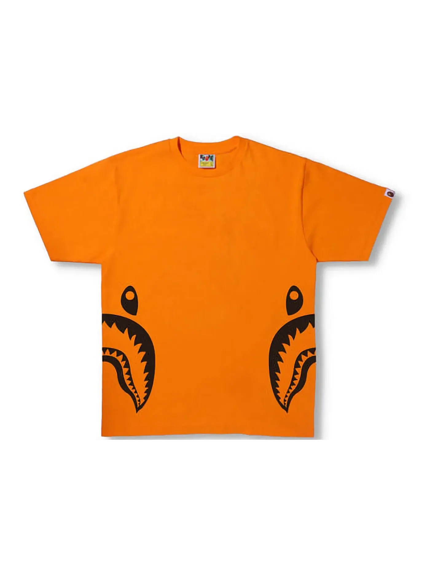 Мужская футболка с принтом BAPE Tee (SS22) — изображение 1 из 2, оранжевый