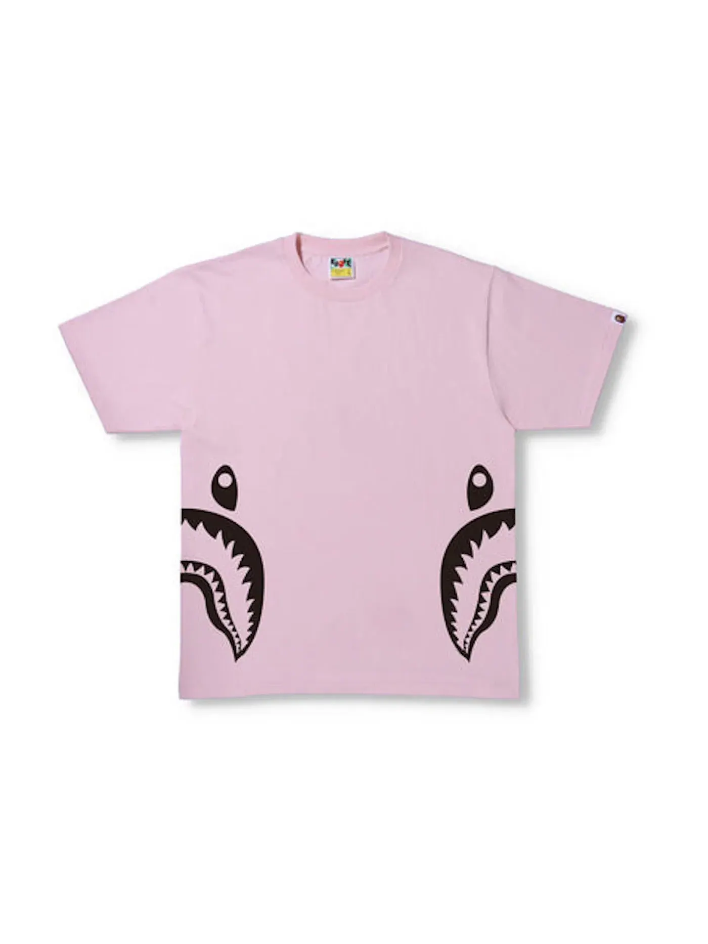 Мужская футболка с принтом BAPE Tee (SS22) — изображение 1 из 2, розовый