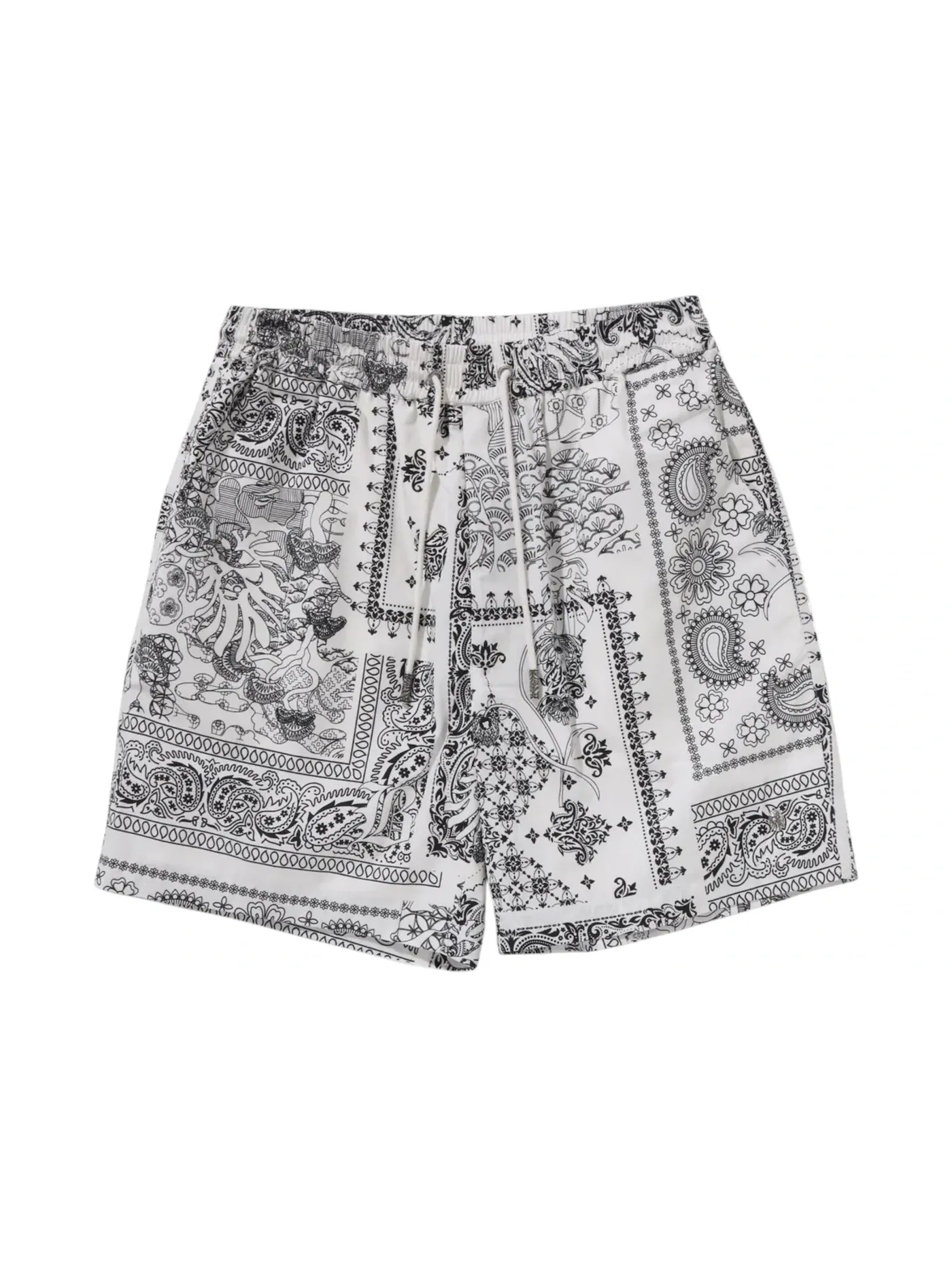Мужские шорты с принтом BAPE Shorts — изображение 1 из 1, белый