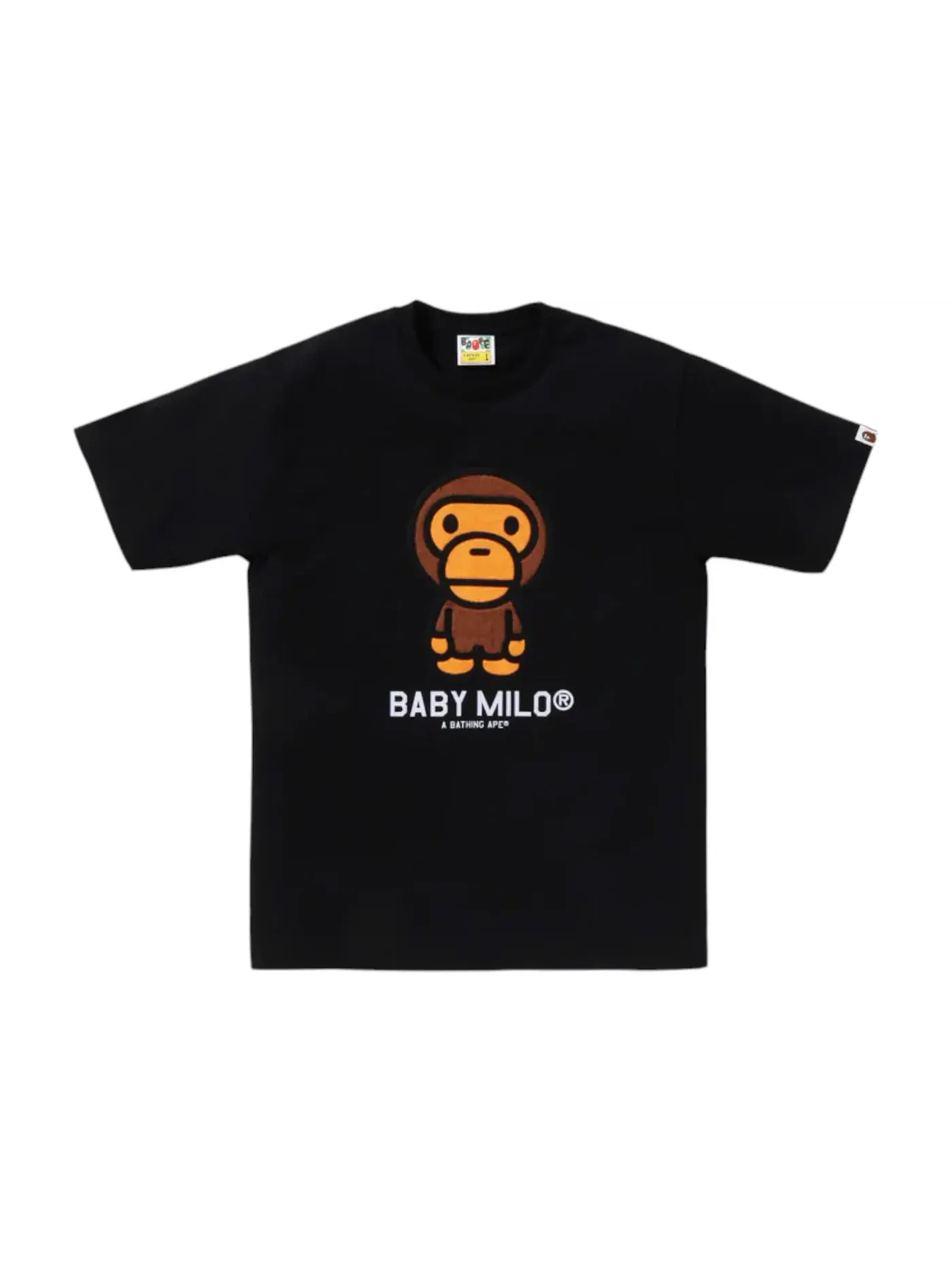 Мужская футболка с принтом BAPE Boa Baby Milo Tee (JP Online Exclusive) — изображение 1 из 1, черный