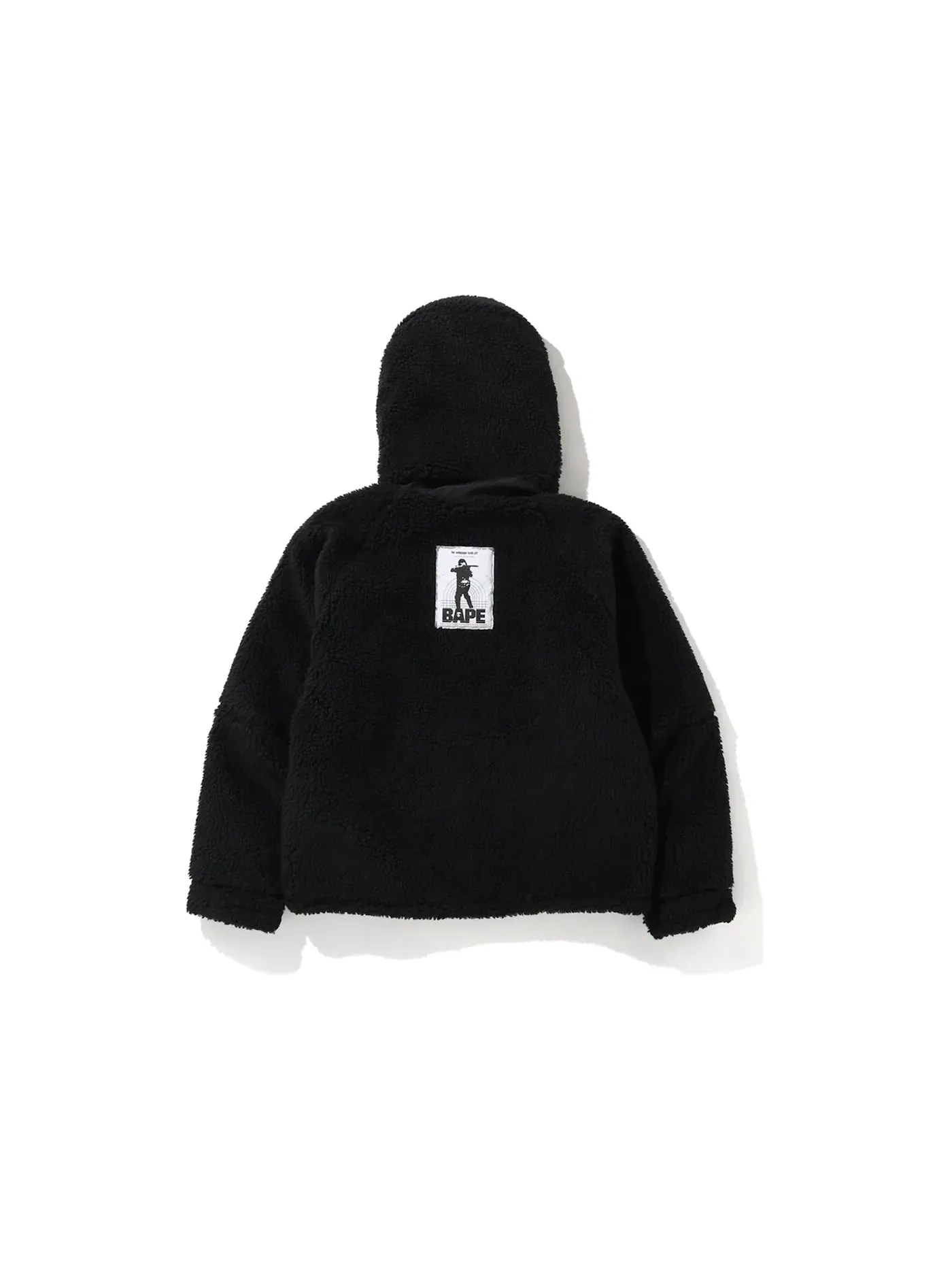 Мужская куртка с принтом BAPE — изображение 2 из 3, черный