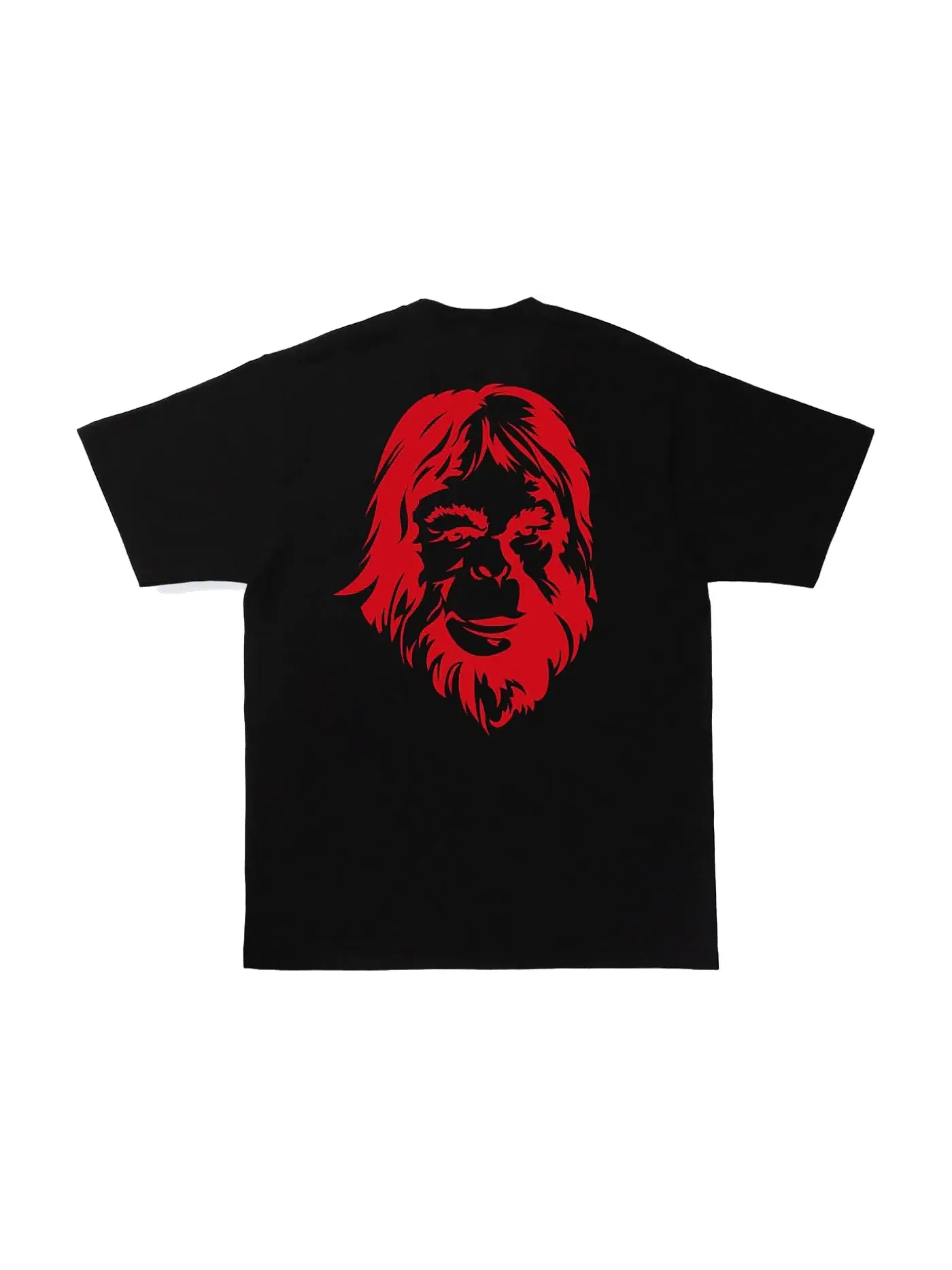 Мужская футболка с принтом Busy Works Multi Print BAPE — изображение 2 из 2, черный
