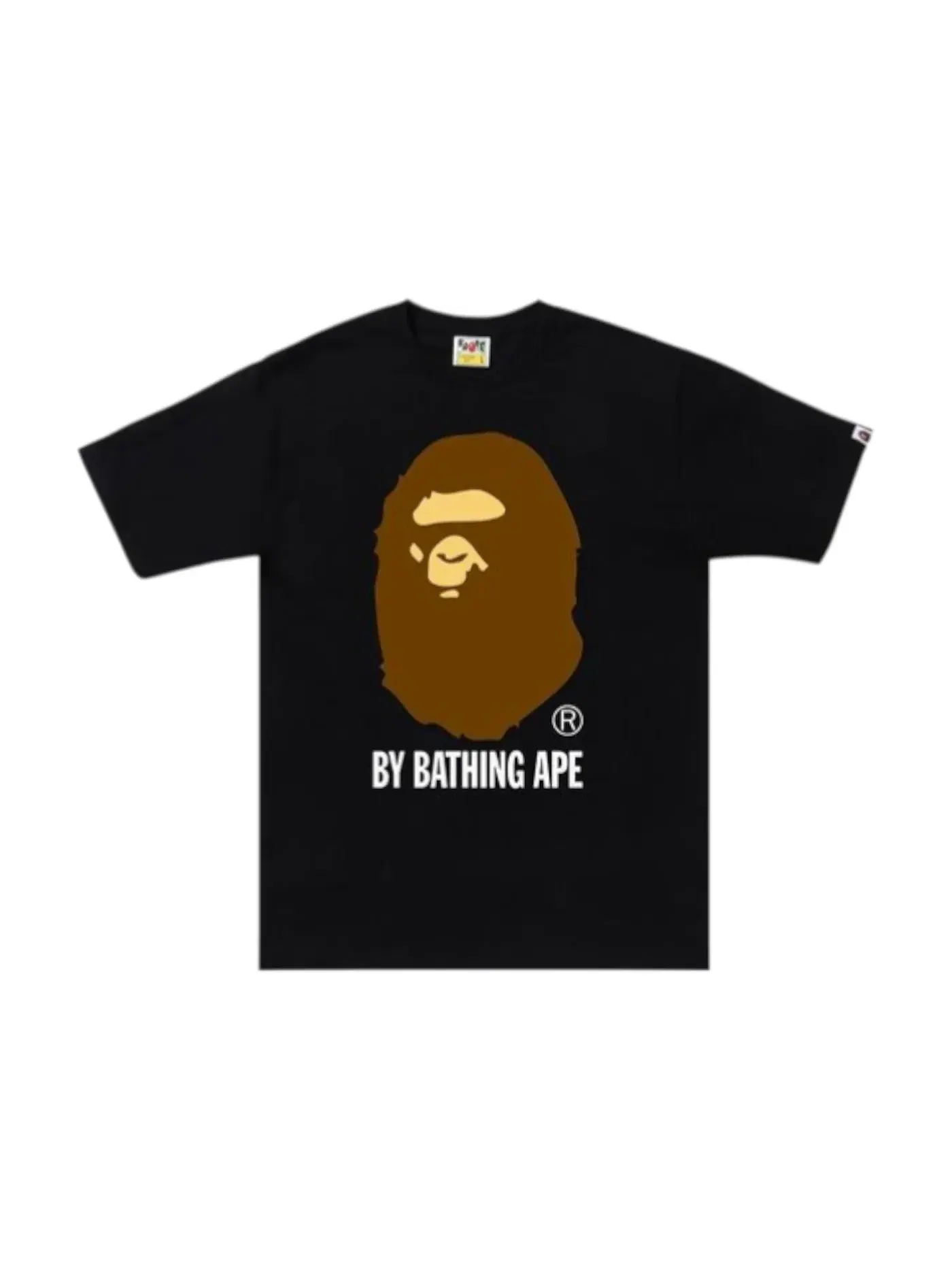 Мужская футболка с принтом Tee BAPE — изображение 1 из 1, черный