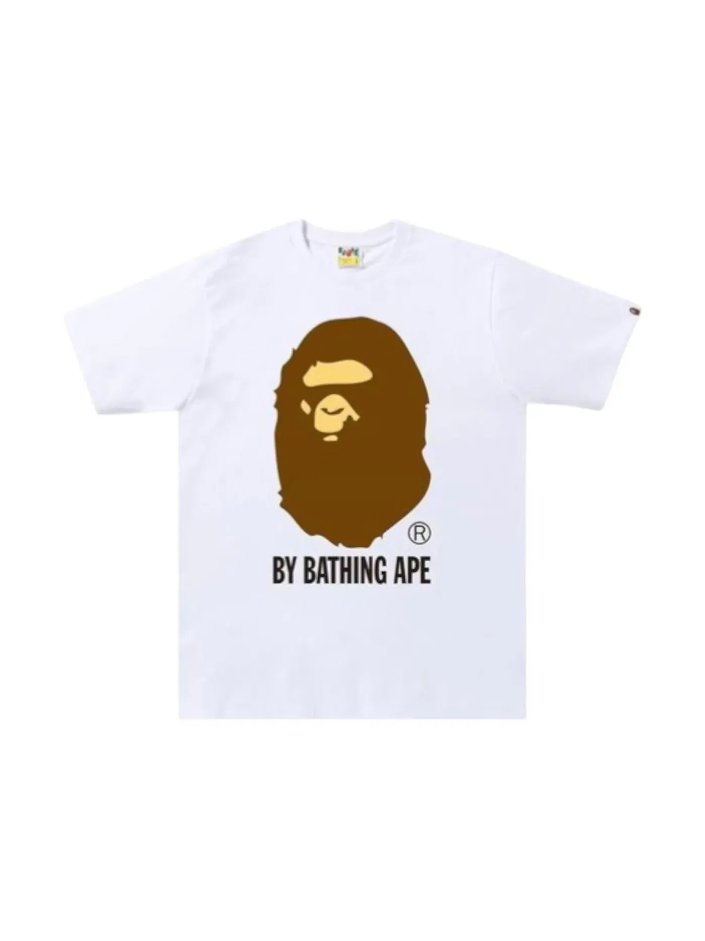 Мужская футболка с принтом Tee BAPE — изображение 1 из 1, белый