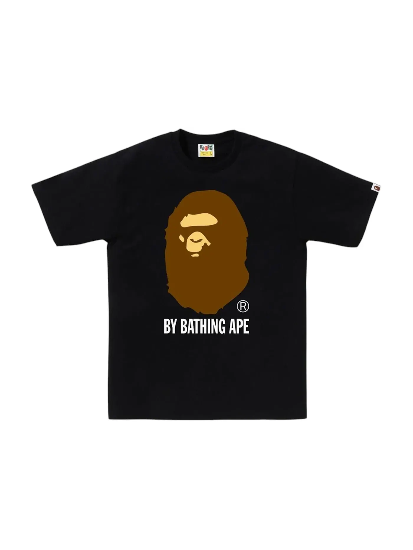 Мужская футболка с коротким рукавом BAPE — изображение 1 из 1, черный