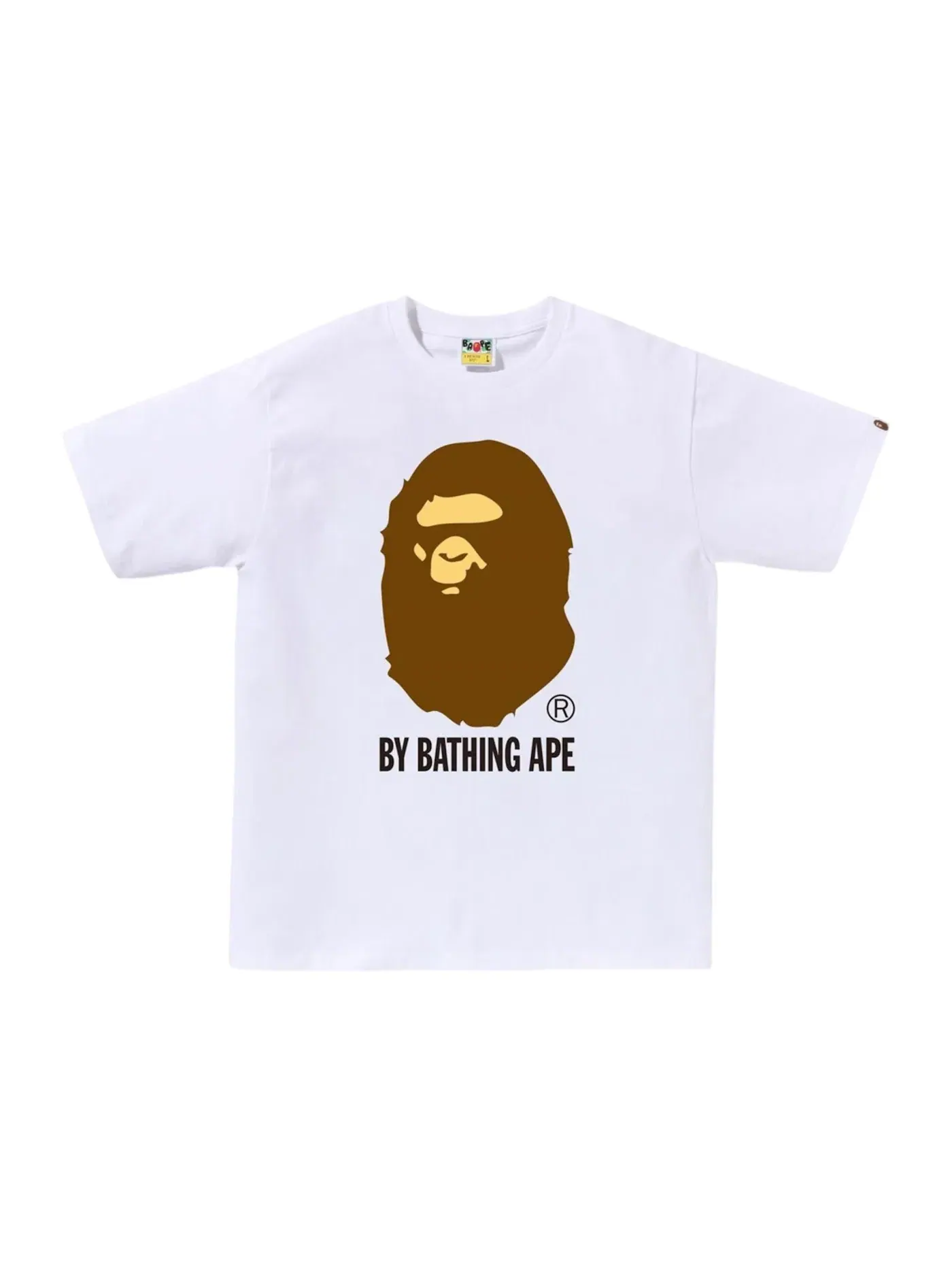 Мужская футболка хлопковая Tee BAPE — изображение 1 из 1, белый