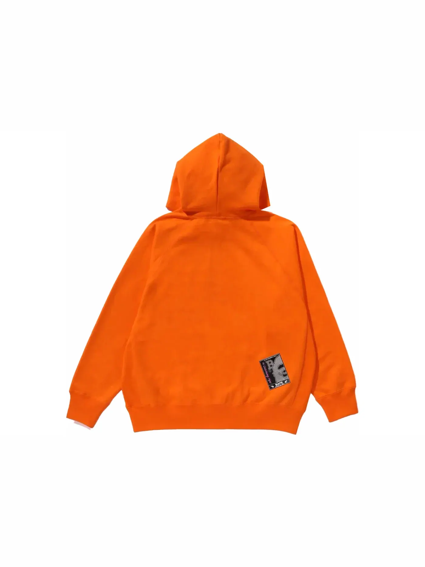 Мужской пуловер с капюшоном BAPE Hoodie — изображение 2 из 2, оранжевый