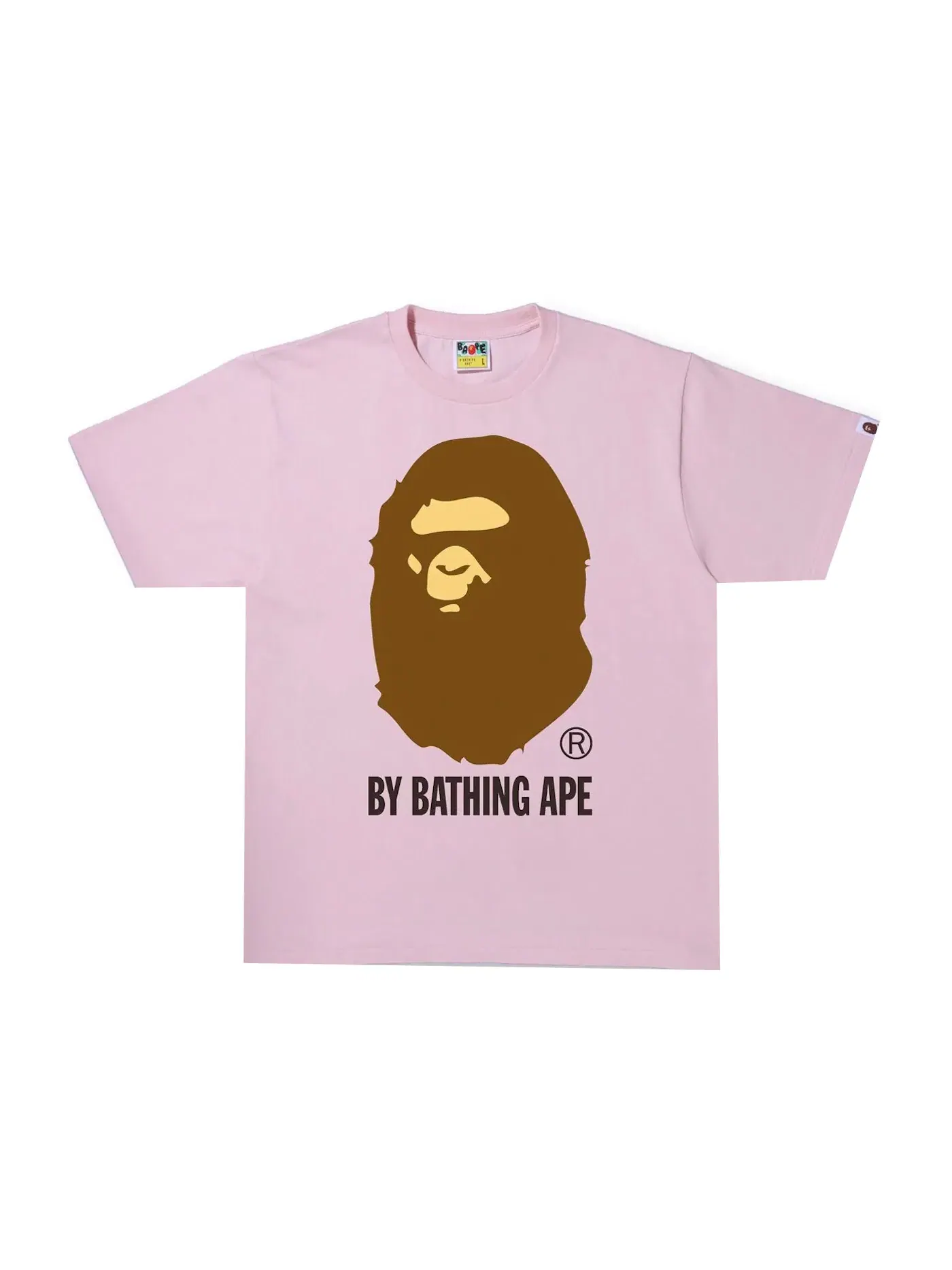 Мужская футболка BAPE Tee — изображение 1 из 1, фиолетовый