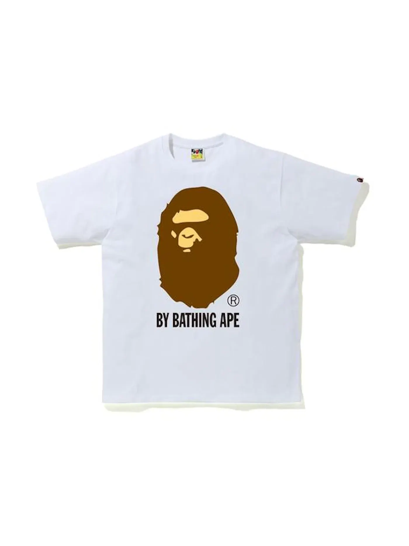 Мужская футболка с принтом BAPE Tee (SS20) BAPE — изображение 1 из 1, белый