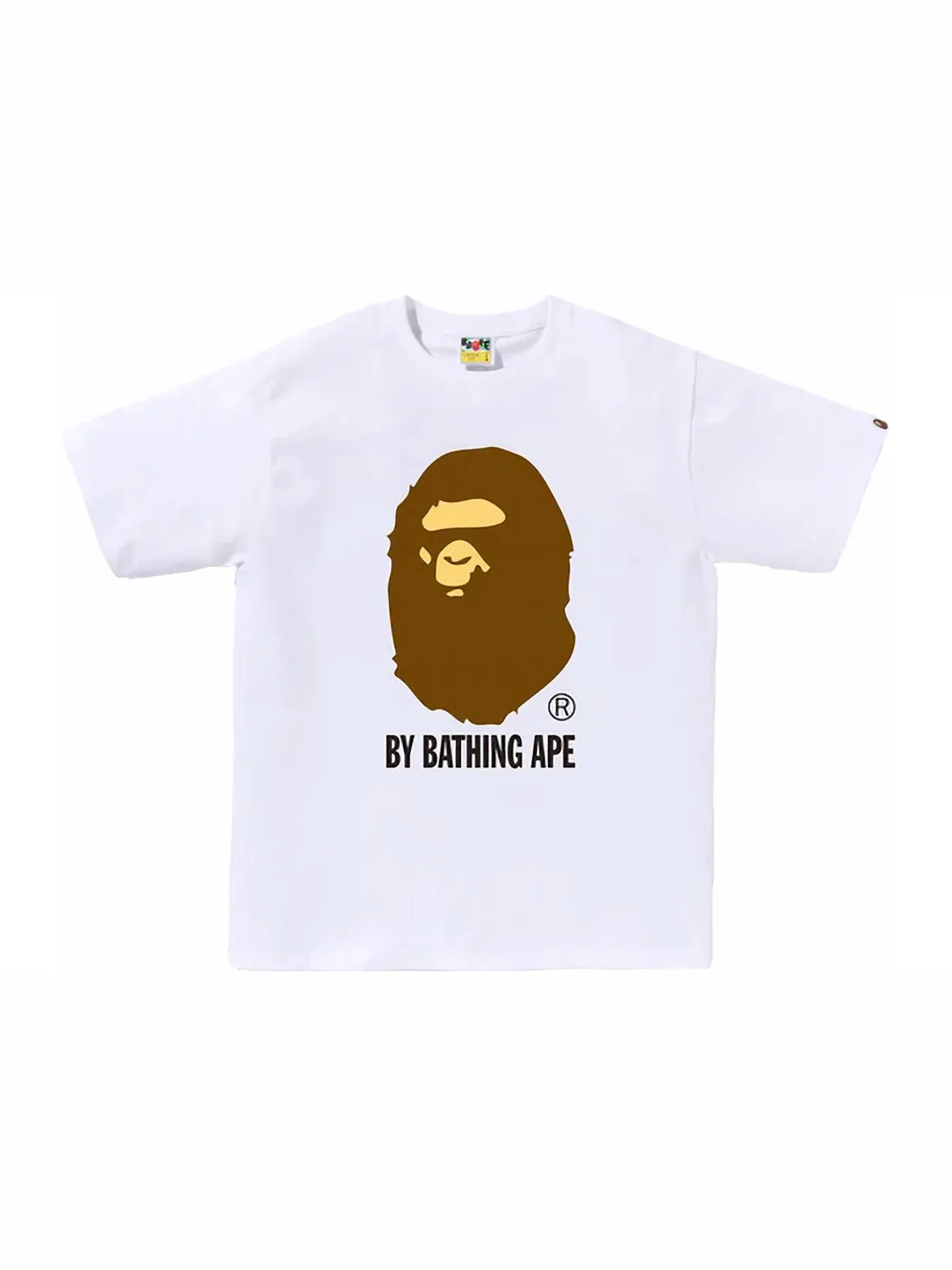 Мужская футболка с принтом BAPE By Bathing Ape Tee SS24 — изображение 1 из 1, белый
