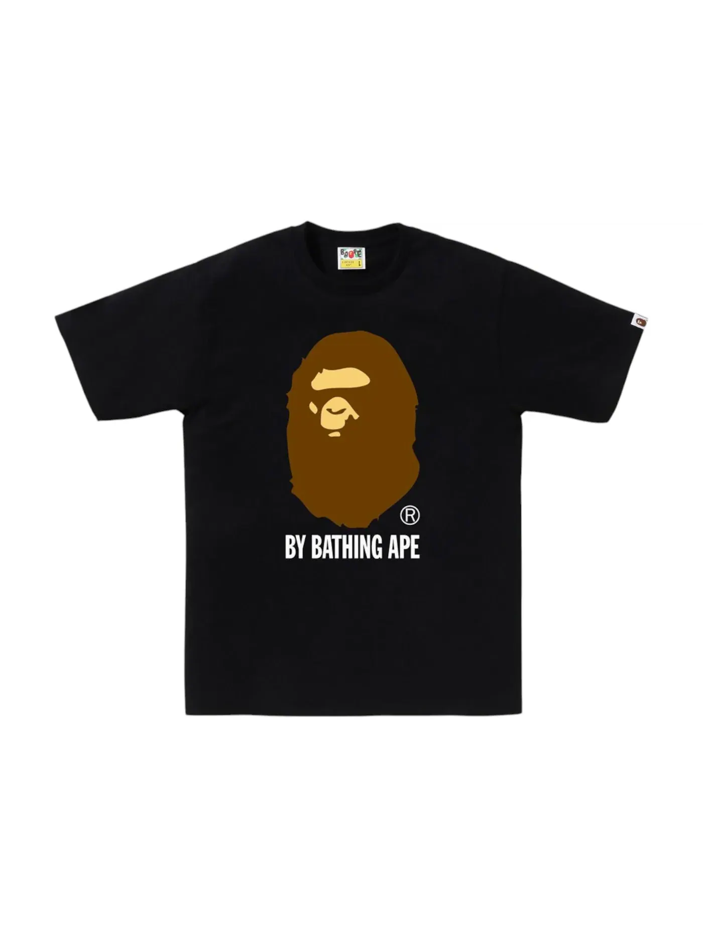 Мужская футболка с принтом BAPE Tee (SS25) BAPE — изображение 1 из 1, черный