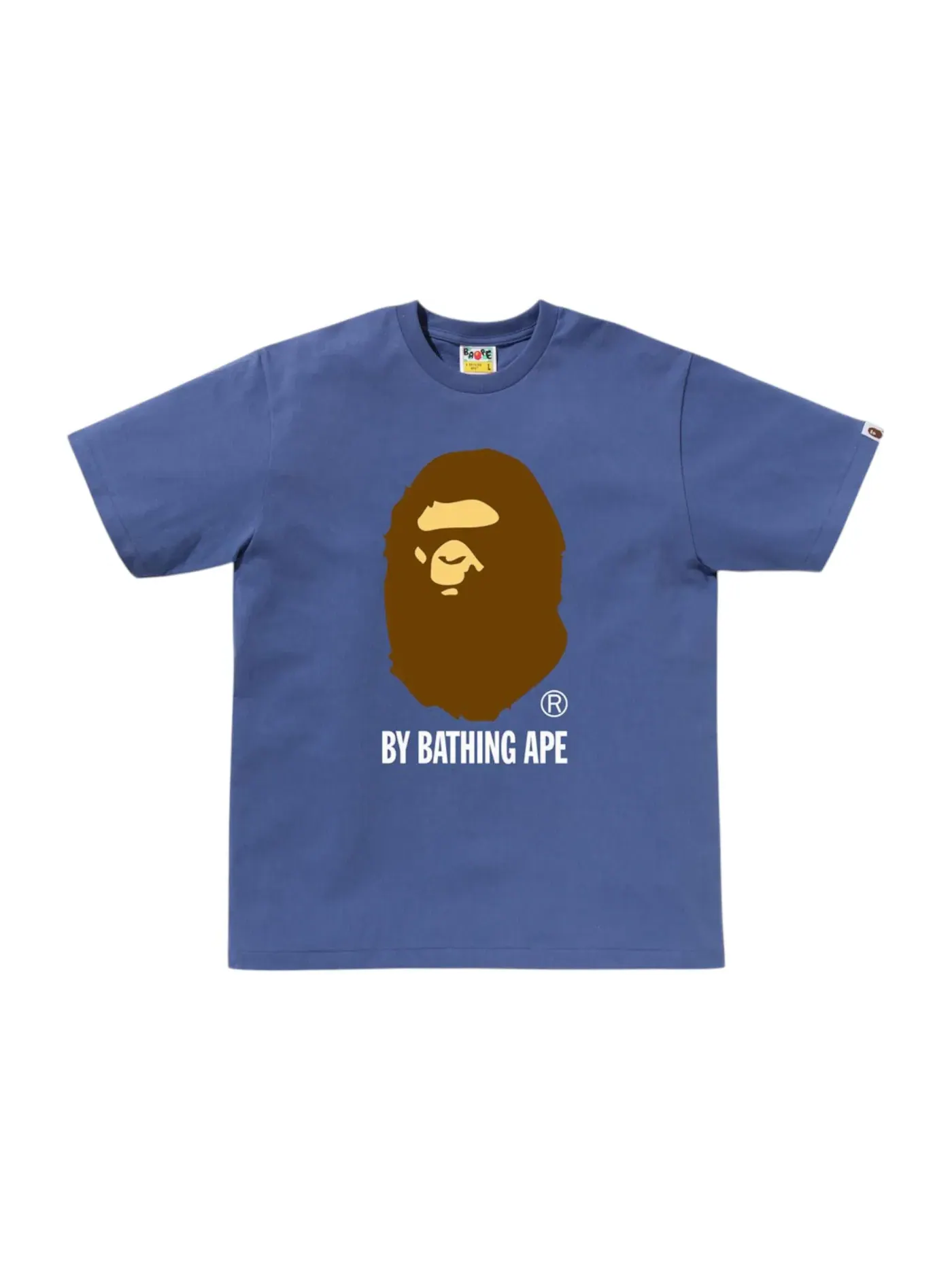 Мужская футболка с принтом BAPE Tee (SS25) BAPE — изображение 1 из 1, темно-синий