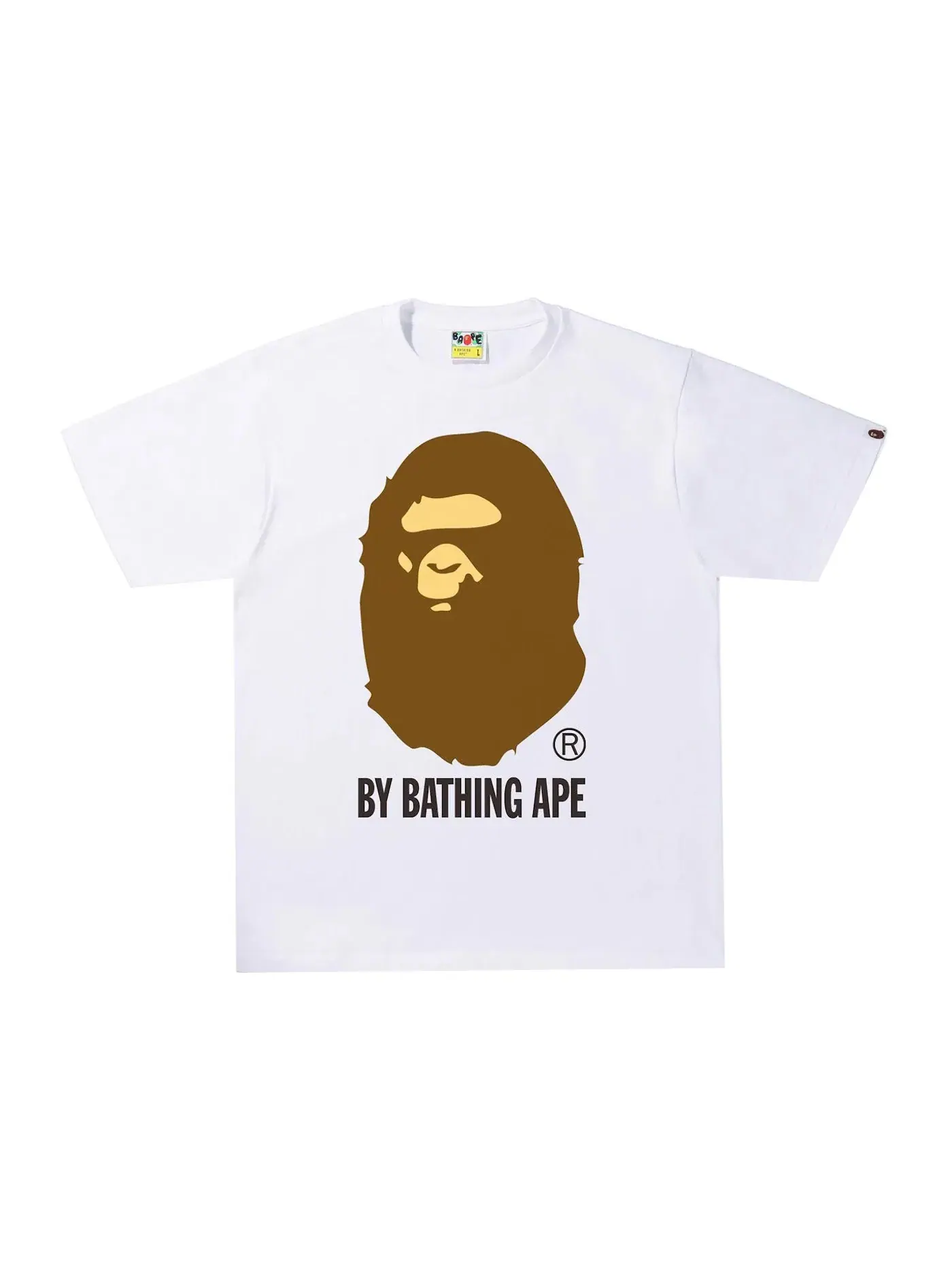 Мужская футболка с коротким рукавом Tee BAPE — изображение 1 из 1, белый