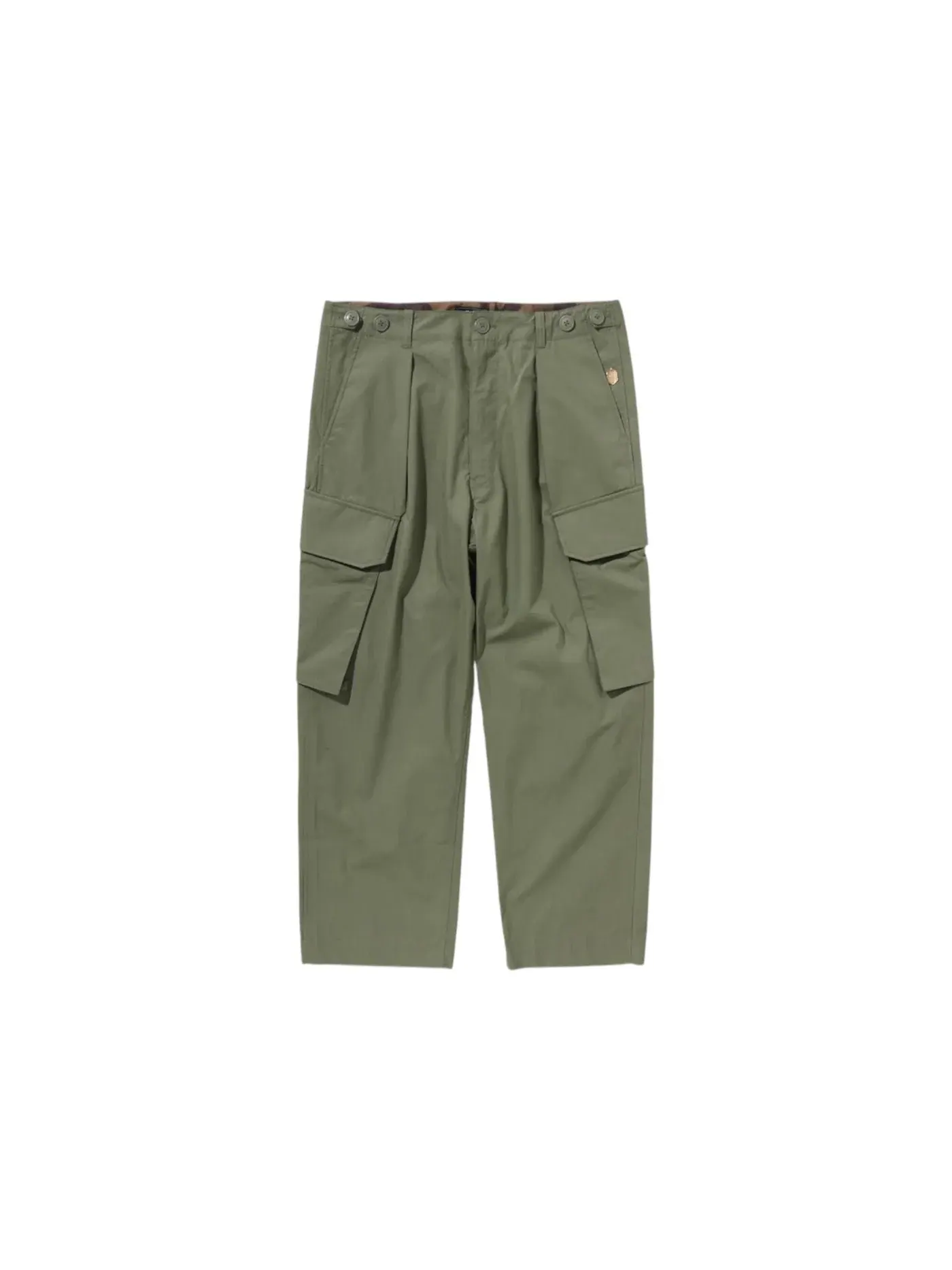 Мужские штаны карго BAPE — изображение 1 из 2, зеленый