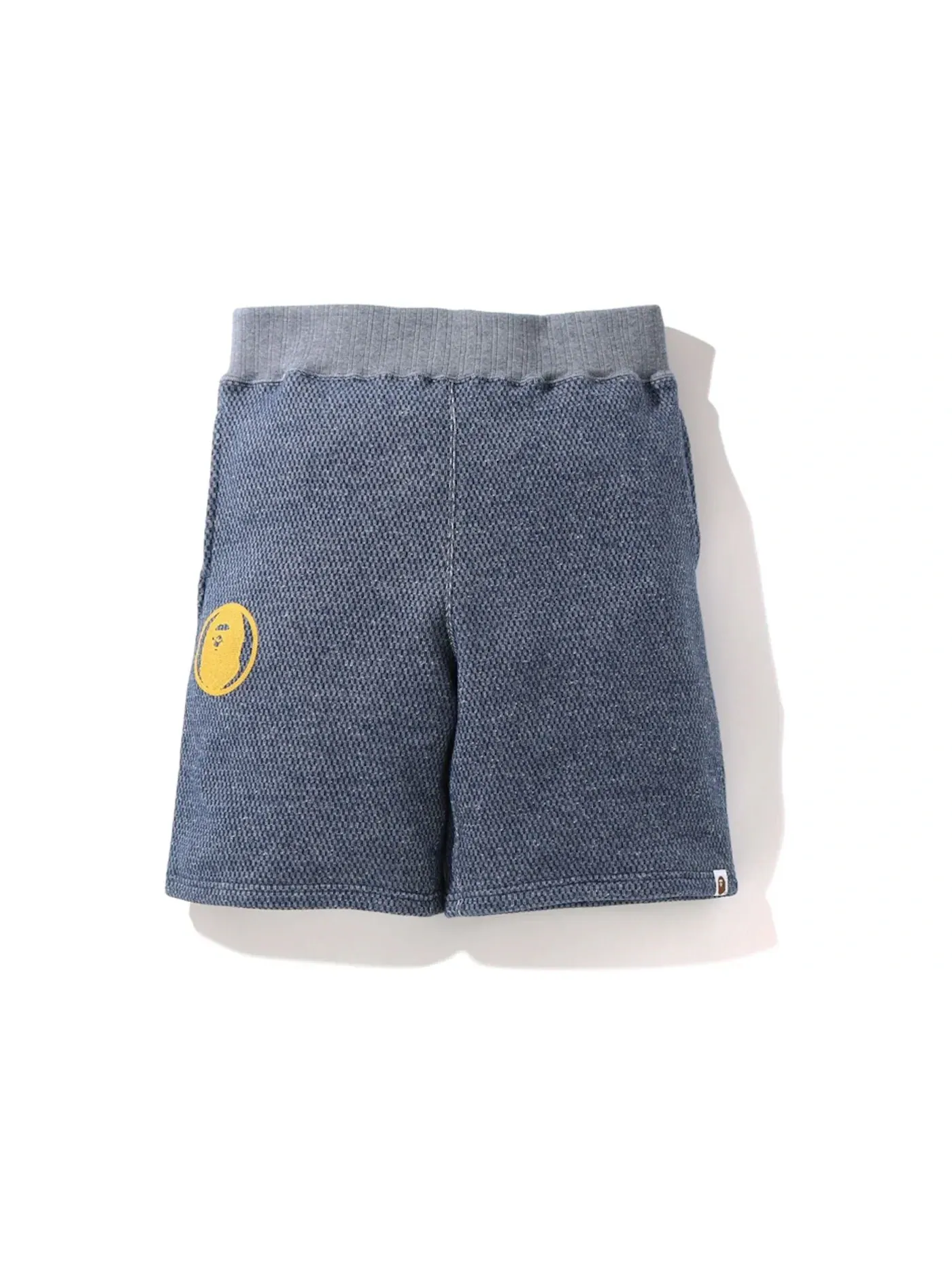 Мужские шорты с принтом BAPE Shorts — изображение 1 из 2, темно-синий
