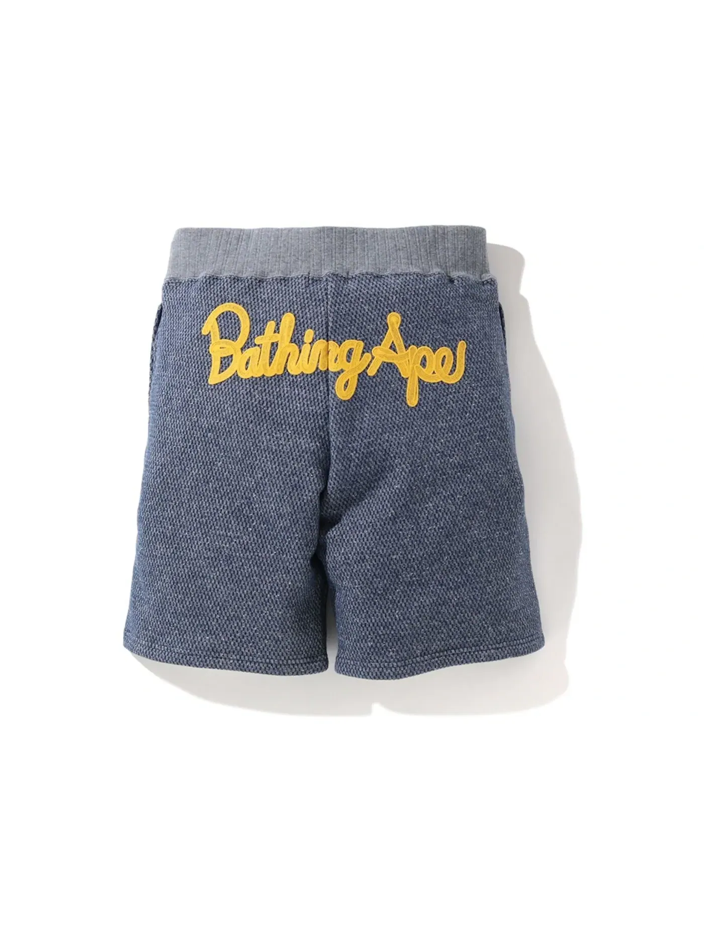 Мужские шорты с принтом BAPE Shorts — изображение 2 из 2, темно-синий