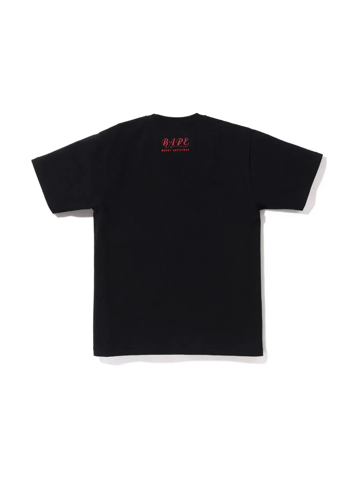 Мужская футболка с принтом BAPE Tee (FW22) — изображение 2 из 2, черный