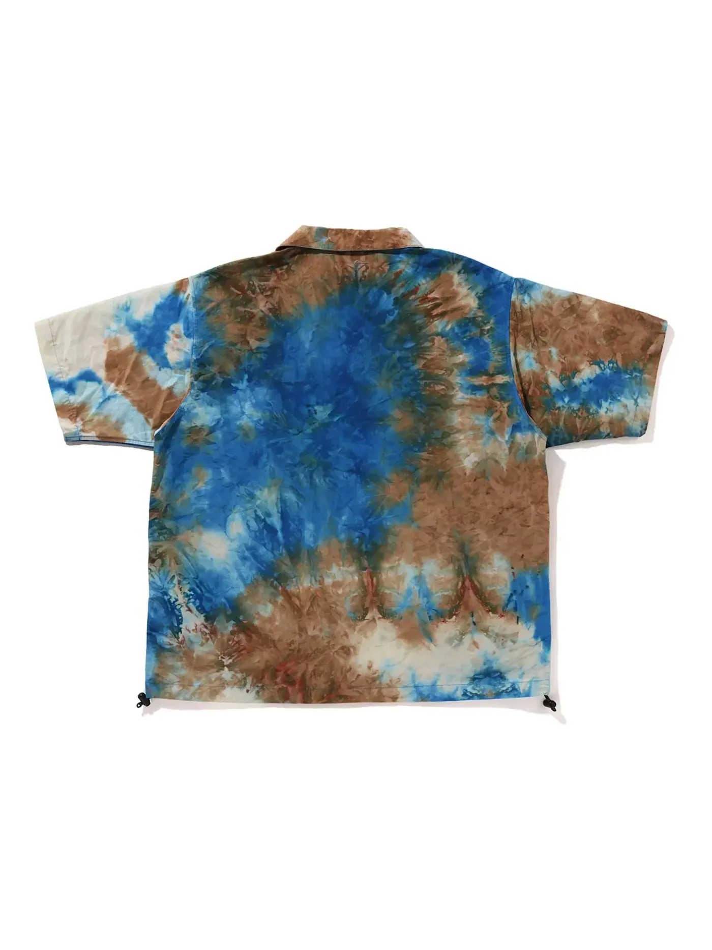 Мужская рубашка с принтом BAPE Shirt — изображение 2 из 2, синий