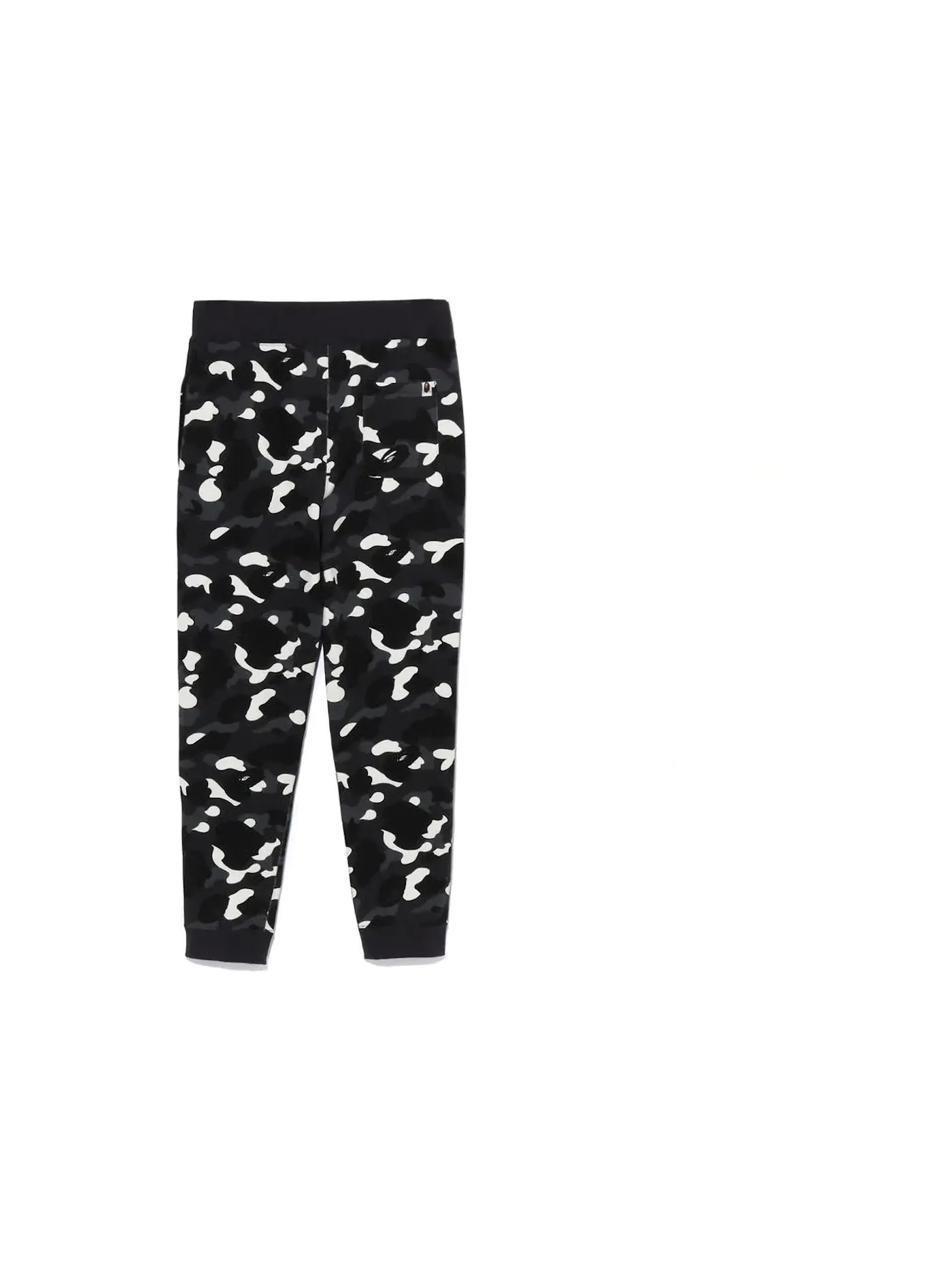 Мужские спортивные штаны с принтом BAPE City Camo Shark Sweatpants BAPE — изображение 2 из 3, черный