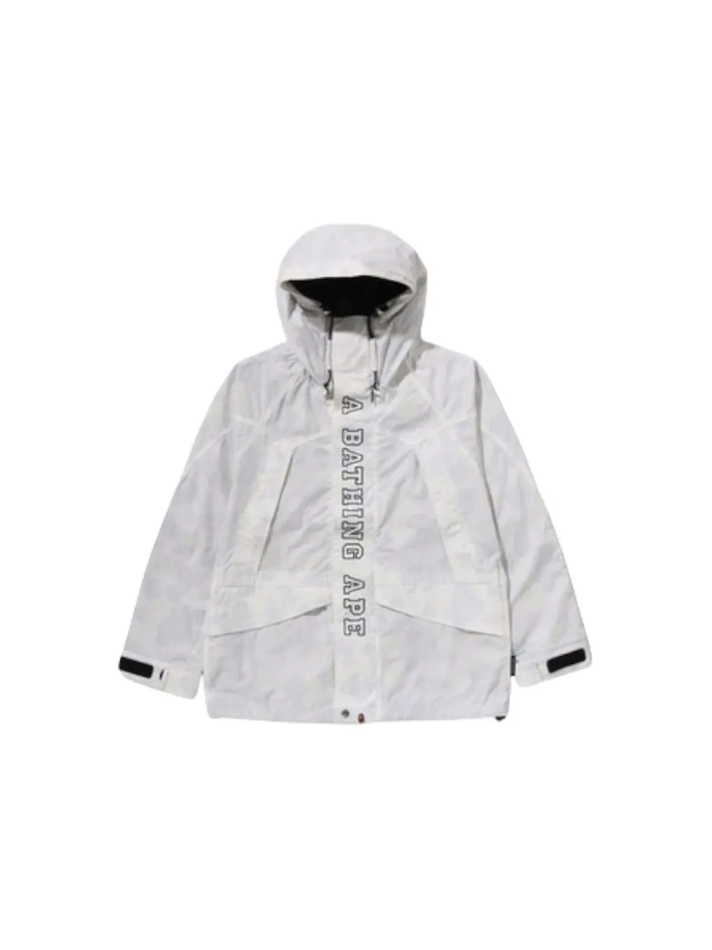 Мужская куртка с камуфляжным принтом BAPE — изображение 1 из 1, белый
