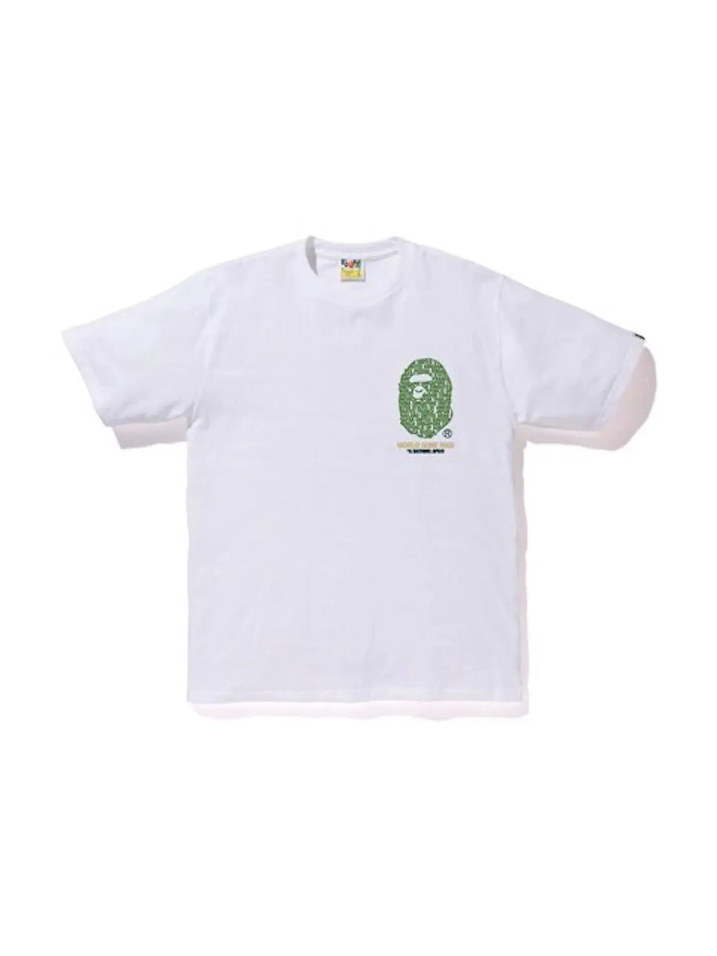 Мужская футболка с принтом BAPE City Tokyo ABC Camo Tee — изображение 1 из 2, белый