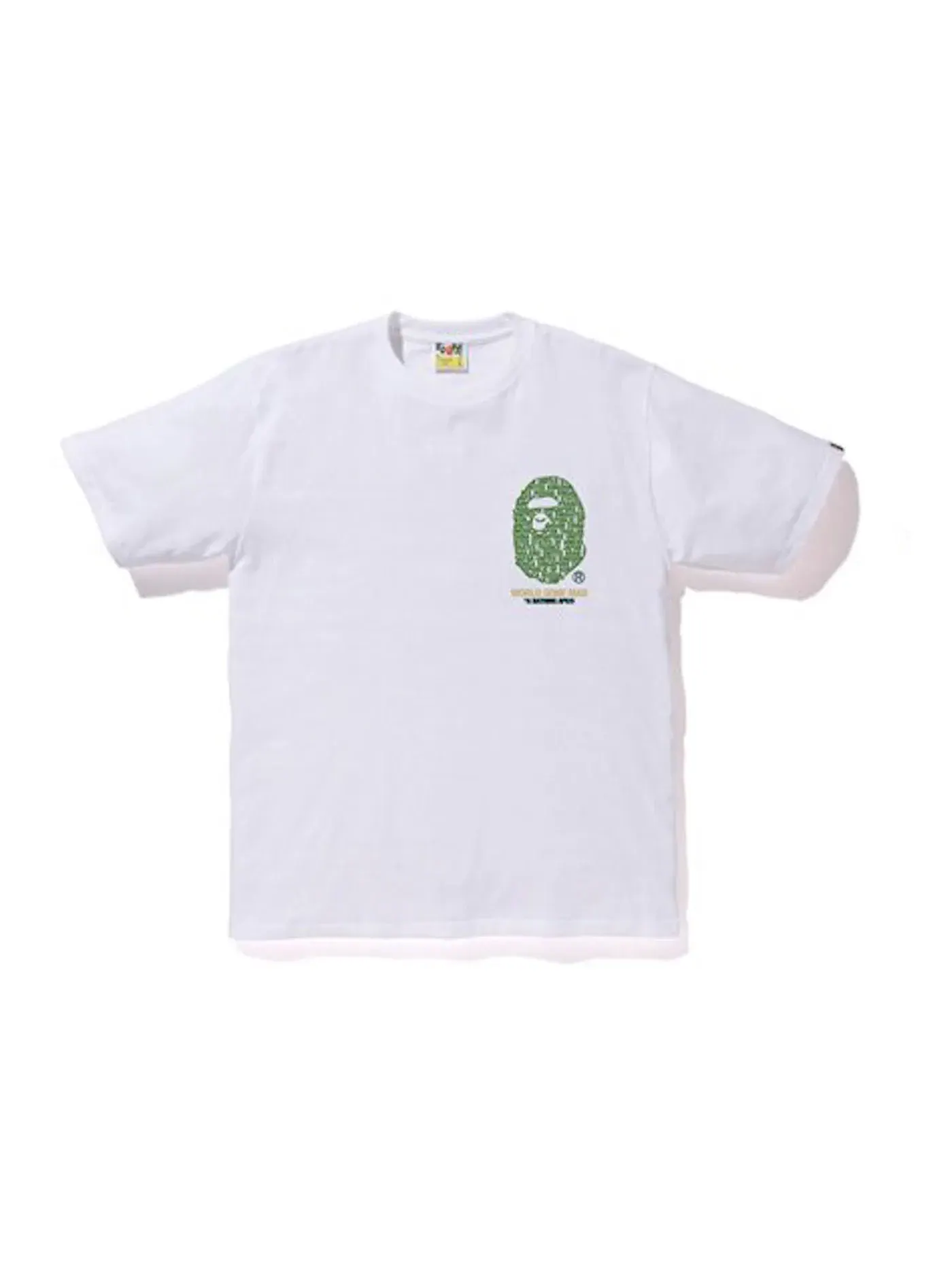 Мужская футболка с принтом BAPE City Tokyo Ape Head Tee — изображение 1 из 2, белый