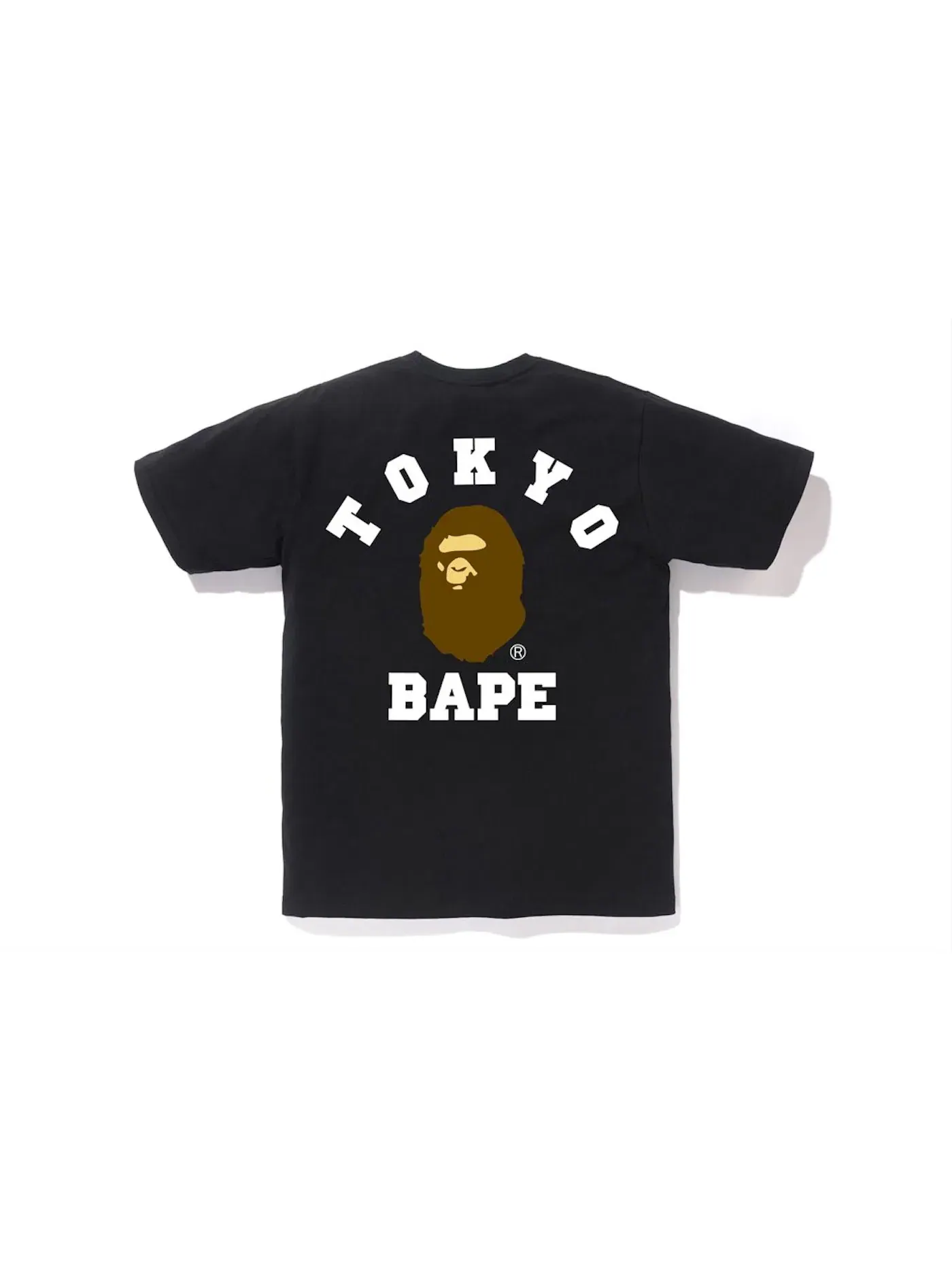 Мужская футболка BAPE City Tokyo College Tee — изображение 2 из 2, черный