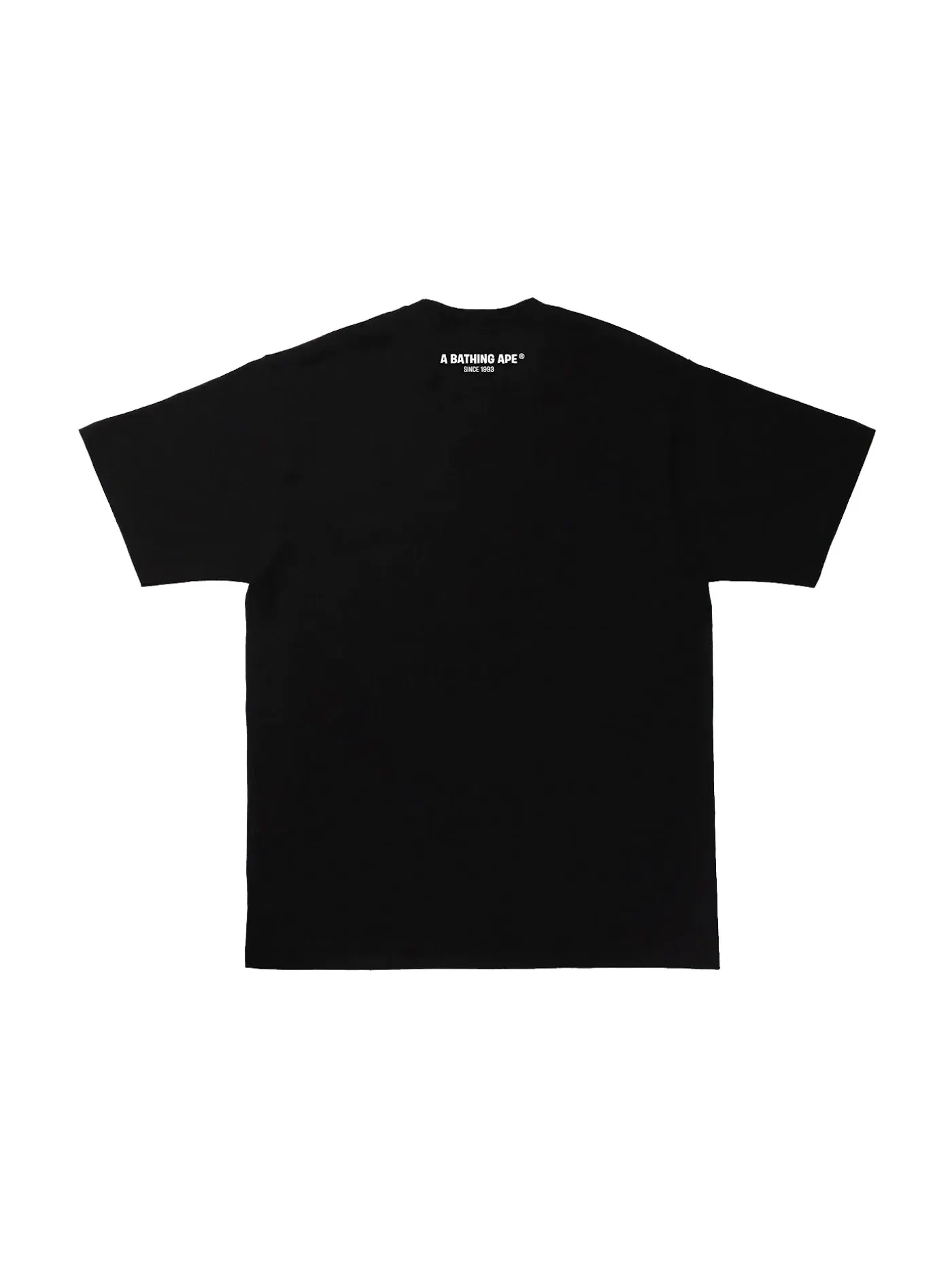 Мужская футболка с принтом Classic Logo #2 Tee (SS22) BAPE — изображение 2 из 2, черный