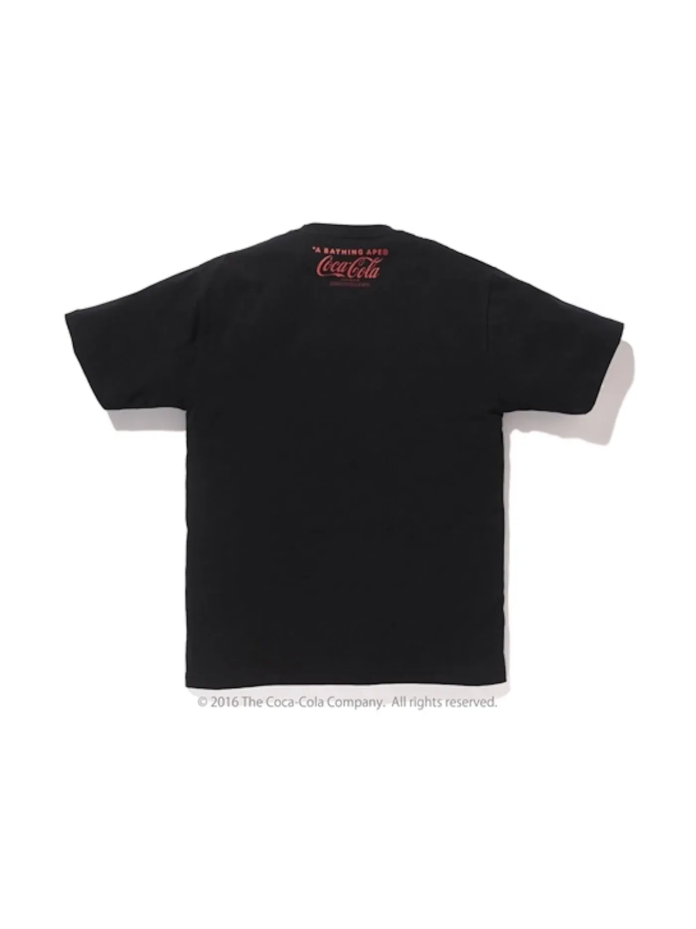 Мужская футболка с принтом BAPE Coca-Cola Milo Tee 4 — изображение 2 из 2, черный