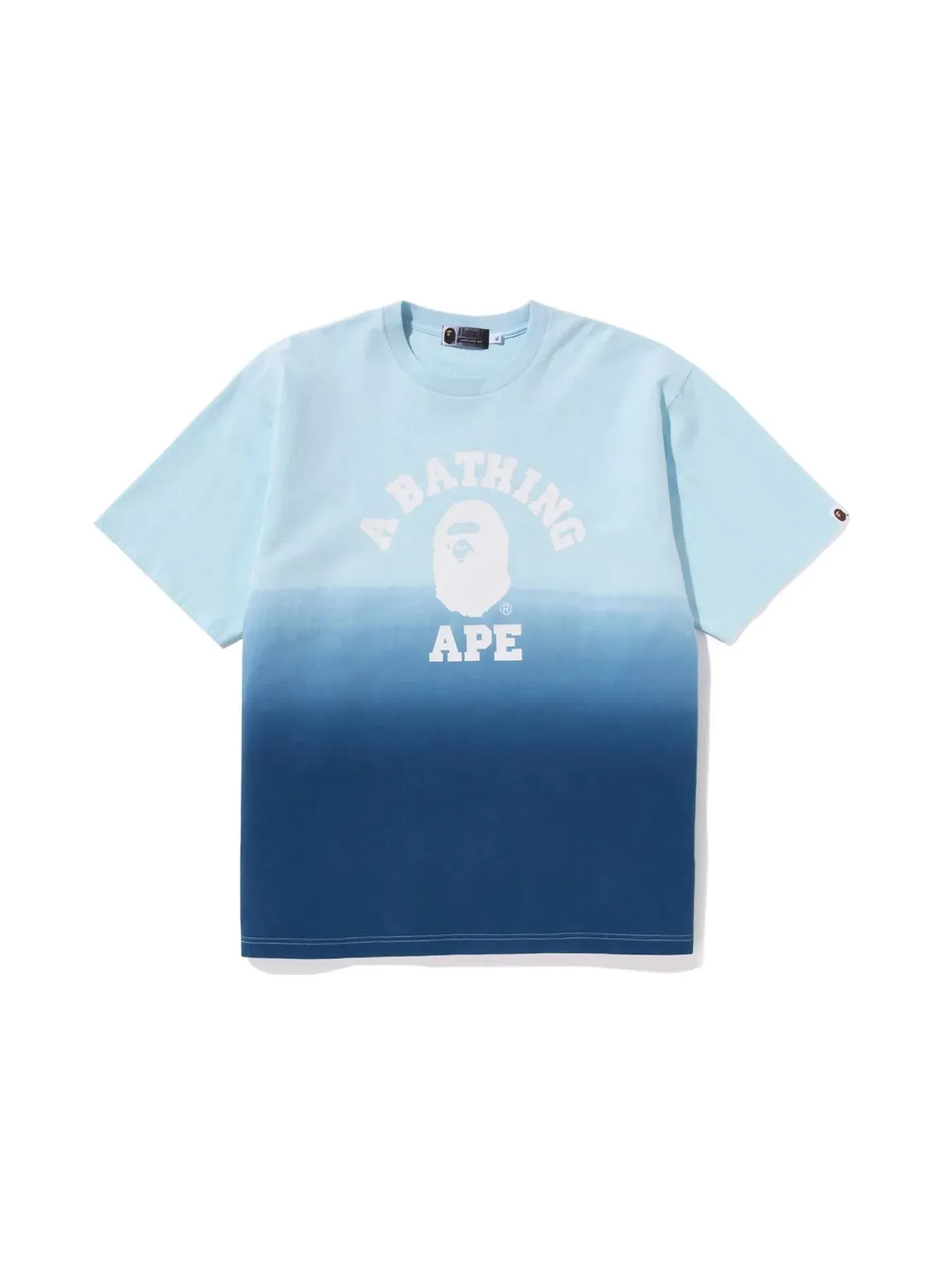 Мужская футболка свободного кроя BAPE Tee — изображение 1 из 2, синий
