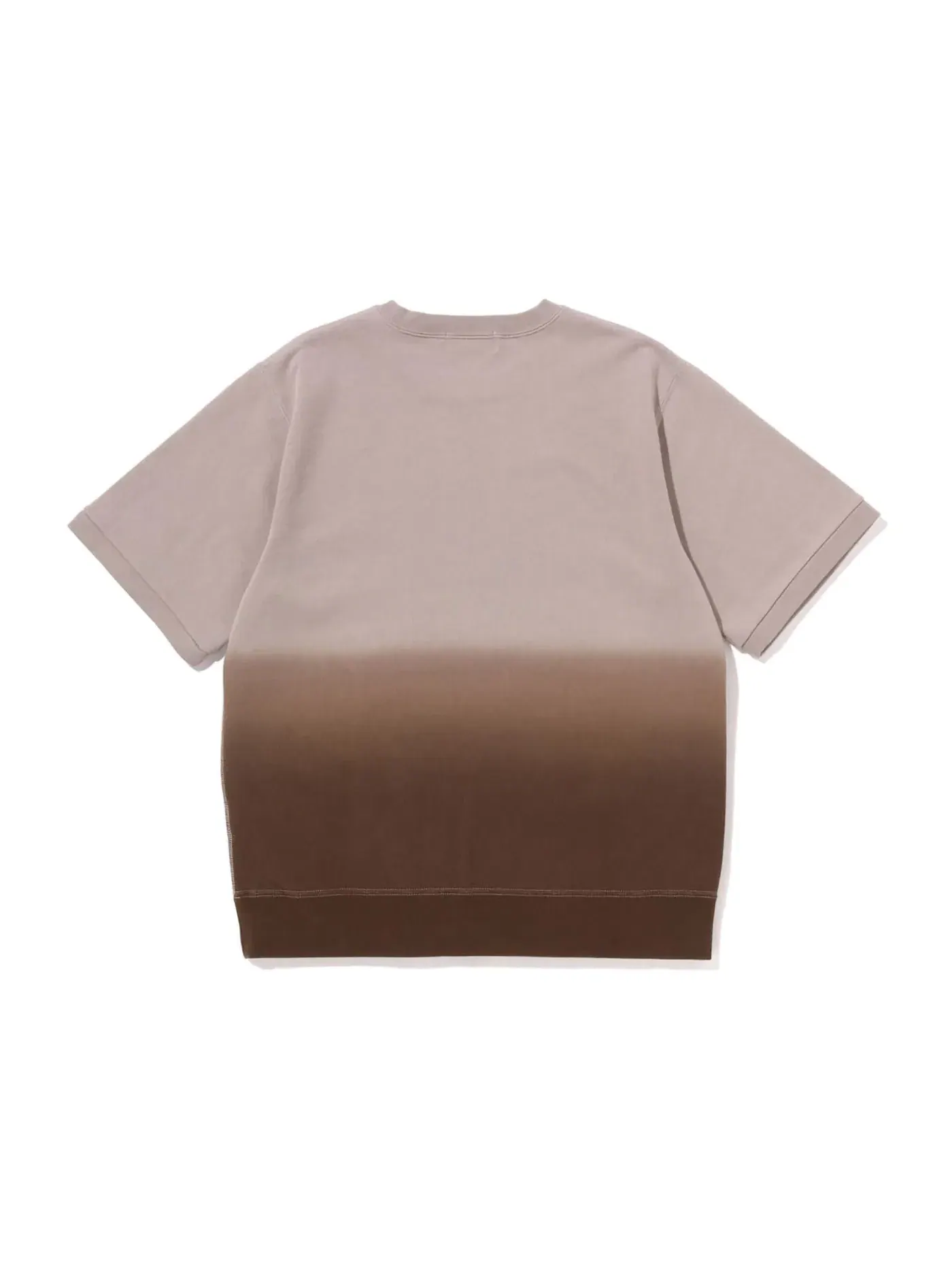 Мужской свитшот с градиентом Crewneck BAPE — изображение 2 из 2, коричневый