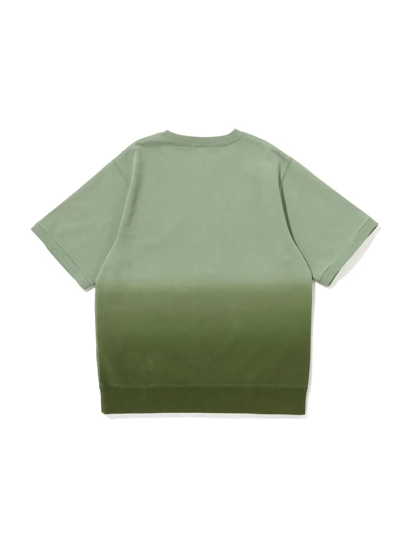 Мужской свитшот градиентный BAPE Crewneck — изображение 2 из 2, зеленый