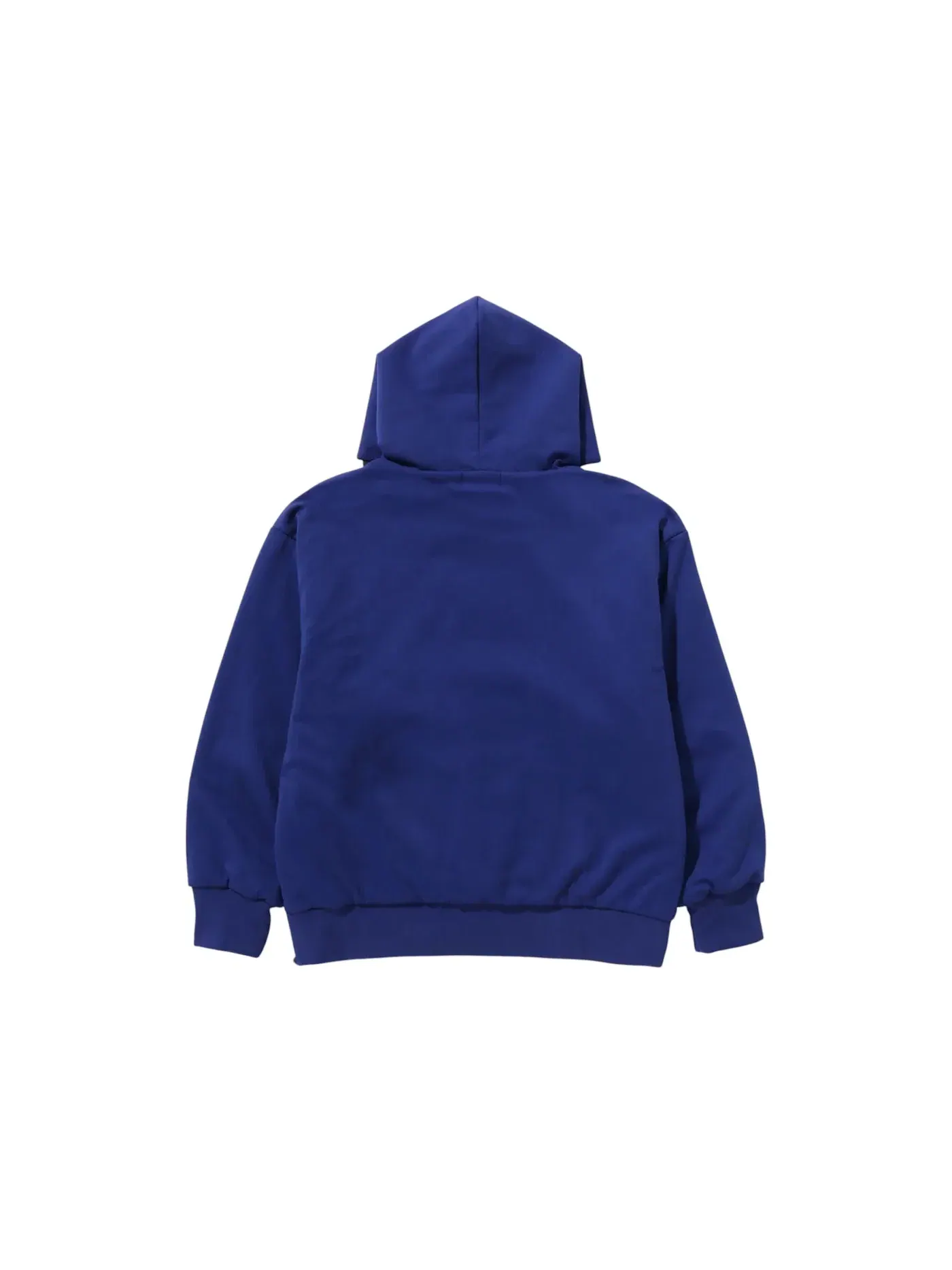 Мужской худи свободного кроя с принтом College Puffy BAPE — изображение 2 из 2, синий