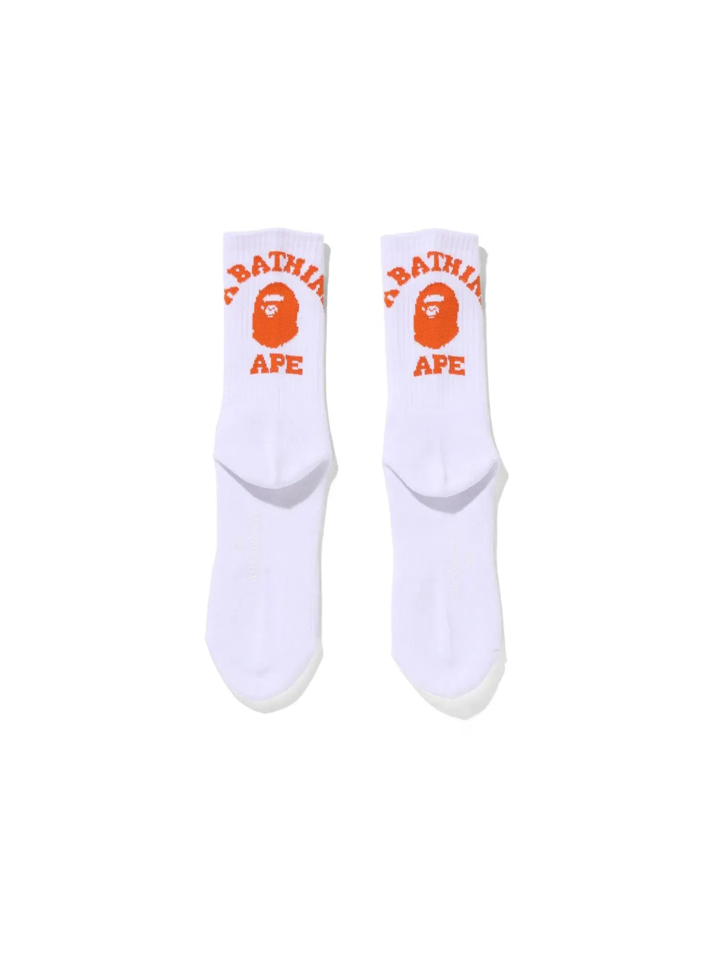 Носки BAPE College Socks (FW21) — изображение 1 из 1, оранжевый