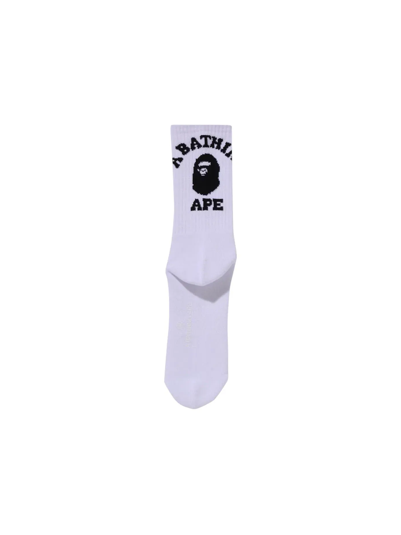 Носки BAPE College Socks (FW21) — изображение 1 из 1, белый черный
