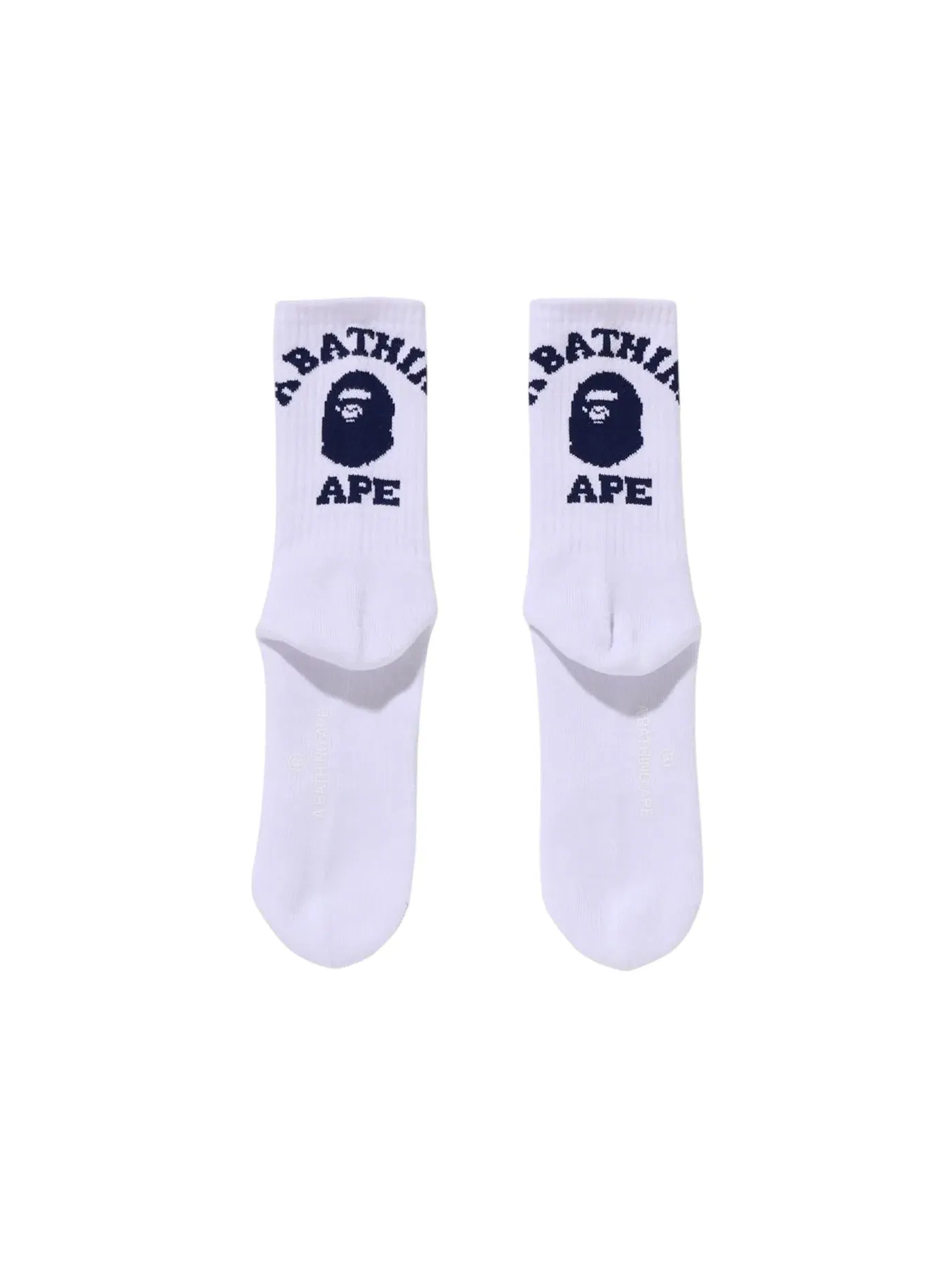 Детские носки BAPE Socks (FW21) — изображение 1 из 1, белый темно-синий