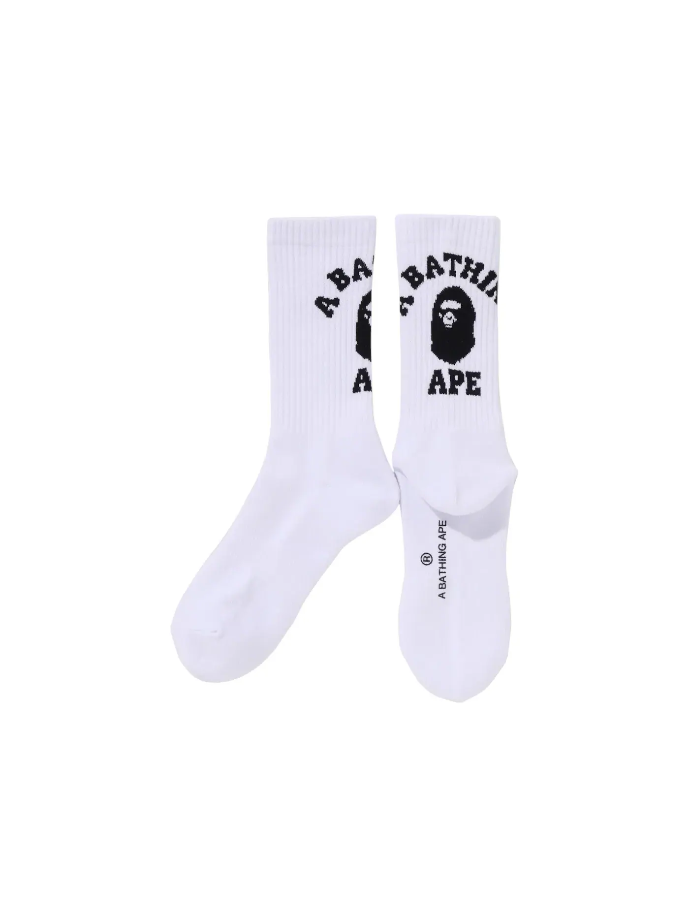 Носки BAPE Socks (SS25) — изображение 1 из 1, белый
