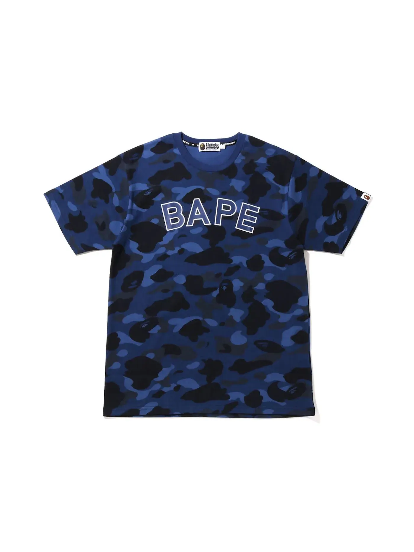 Мужская футболка с камуфляжным принтом BAPE Tee (FW22) BAPE — изображение 1 из 1, синий