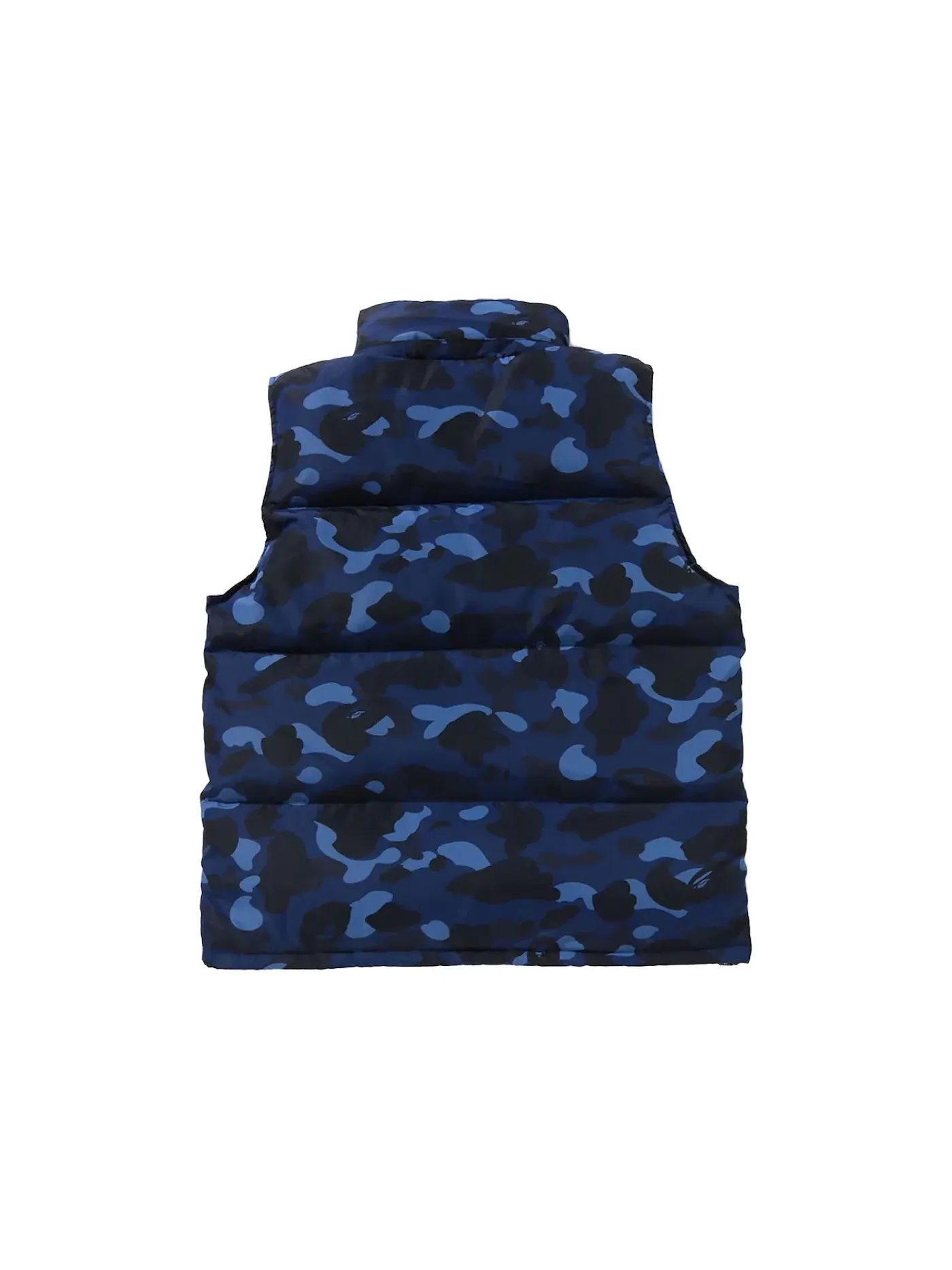 Мужской жилет с камуфляжным принтом BAPE — изображение 3 из 3, темно-синий