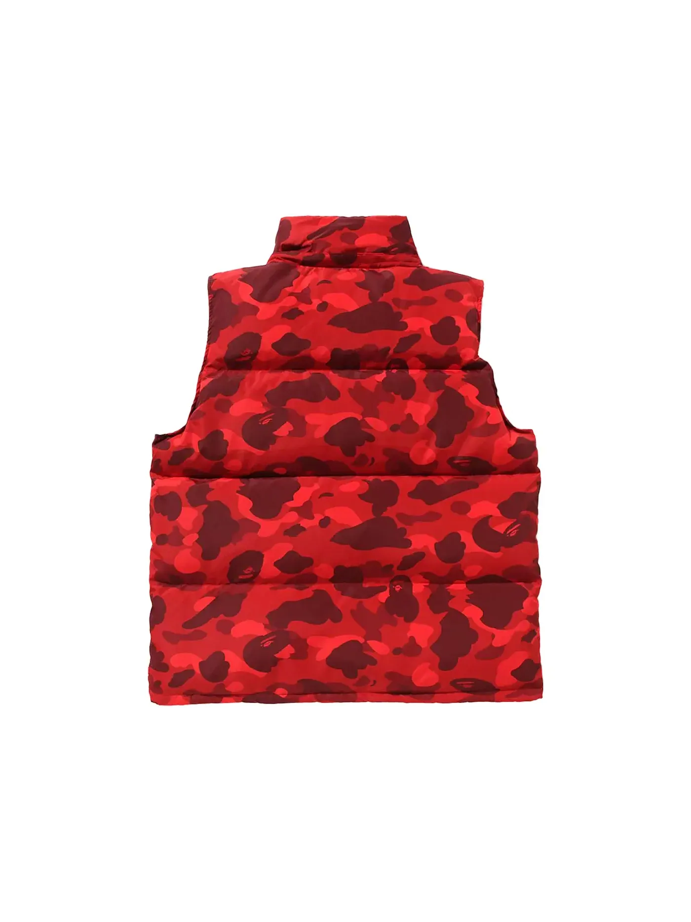 Мужской жилет с камуфляжным принтом BAPE — изображение 3 из 3, красный