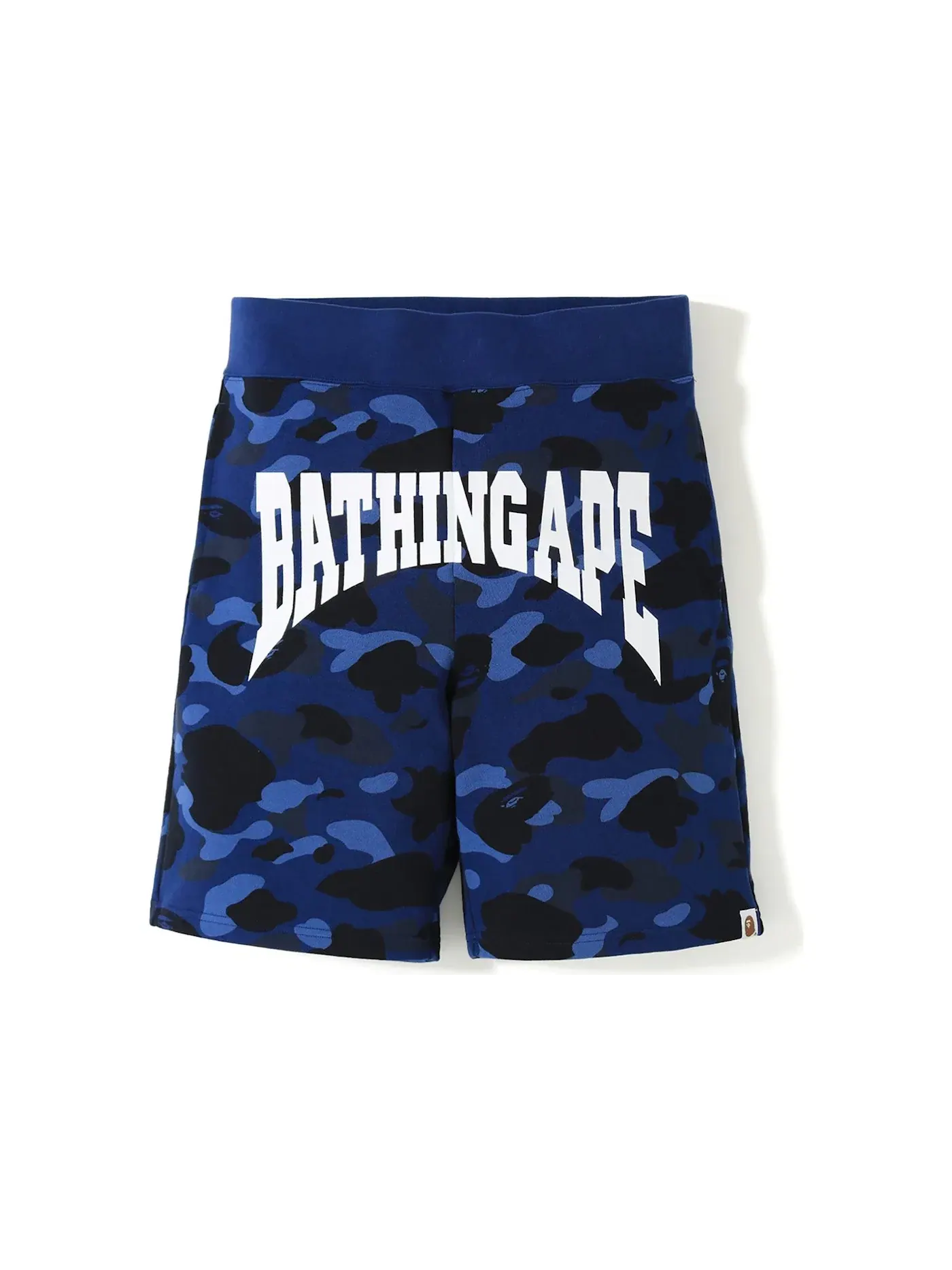 Мужские шорты с камуфляжным принтом BAPE Shorts — изображение 1 из 2, синий