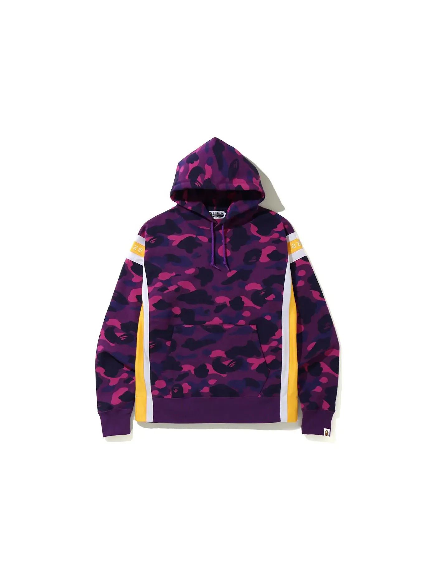 Мужской пуловер-худи с принтом BAPE Hoodie Purple — изображение 1 из 1