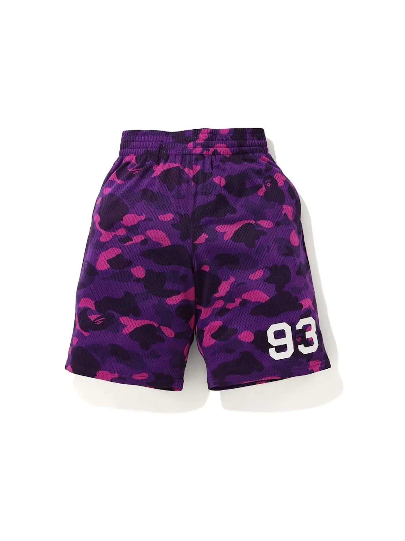 Мужские шорты с камуфляжным принтом BAPE — изображение 1 из 1, фиолетовый