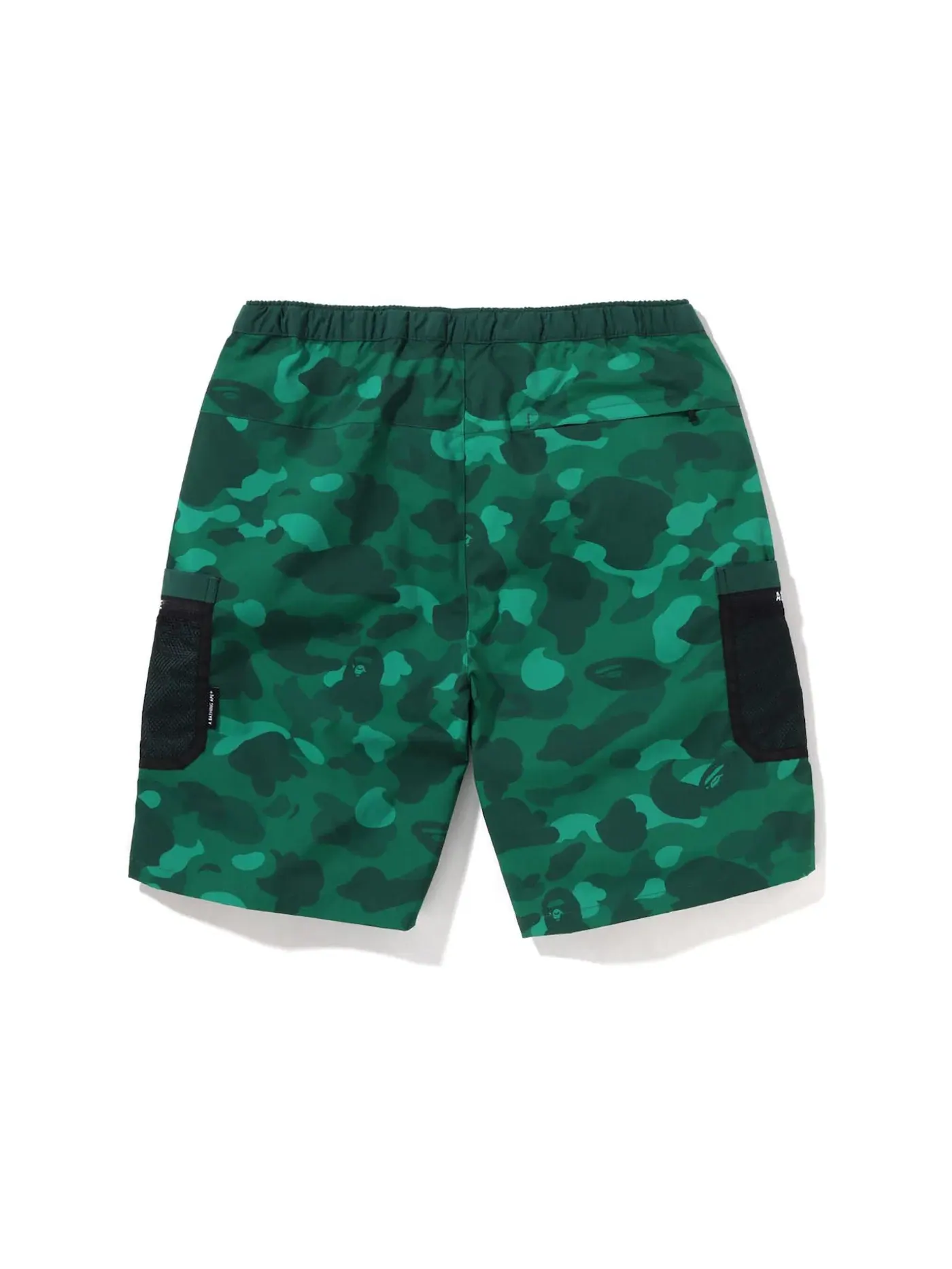 Мужские шорты с камуфляжным принтом BAPE — изображение 2 из 2, зеленый