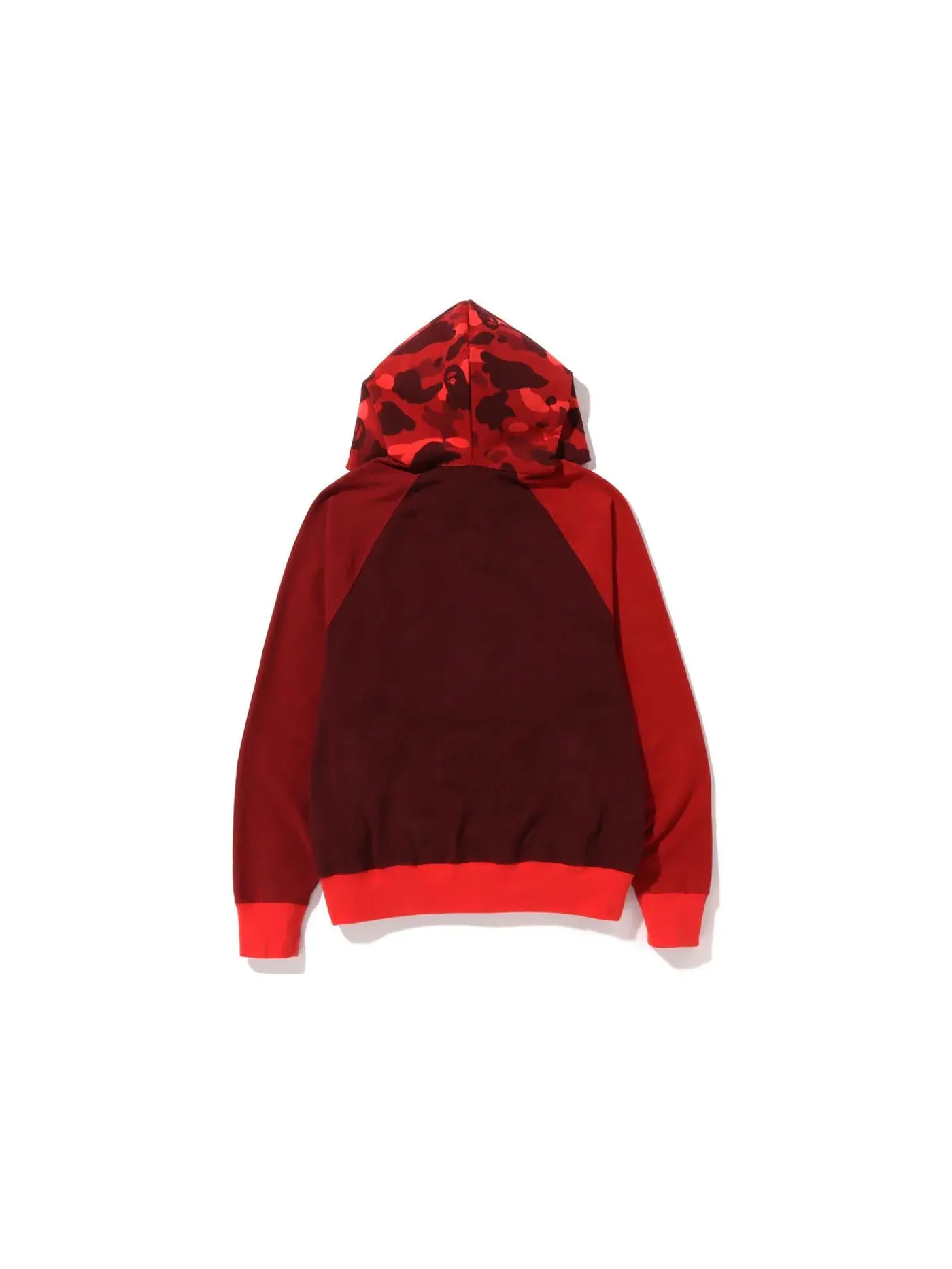 Мужская худи свободного кроя Color Camo BAPE — изображение 2 из 2, красный